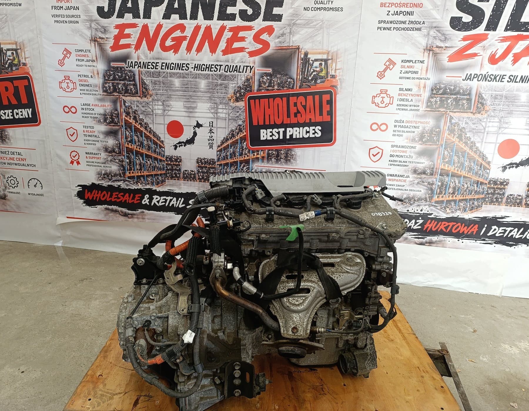 Motor de gasolina Toyota Prius Iii 1.8 X2ZR-W20 usado 7