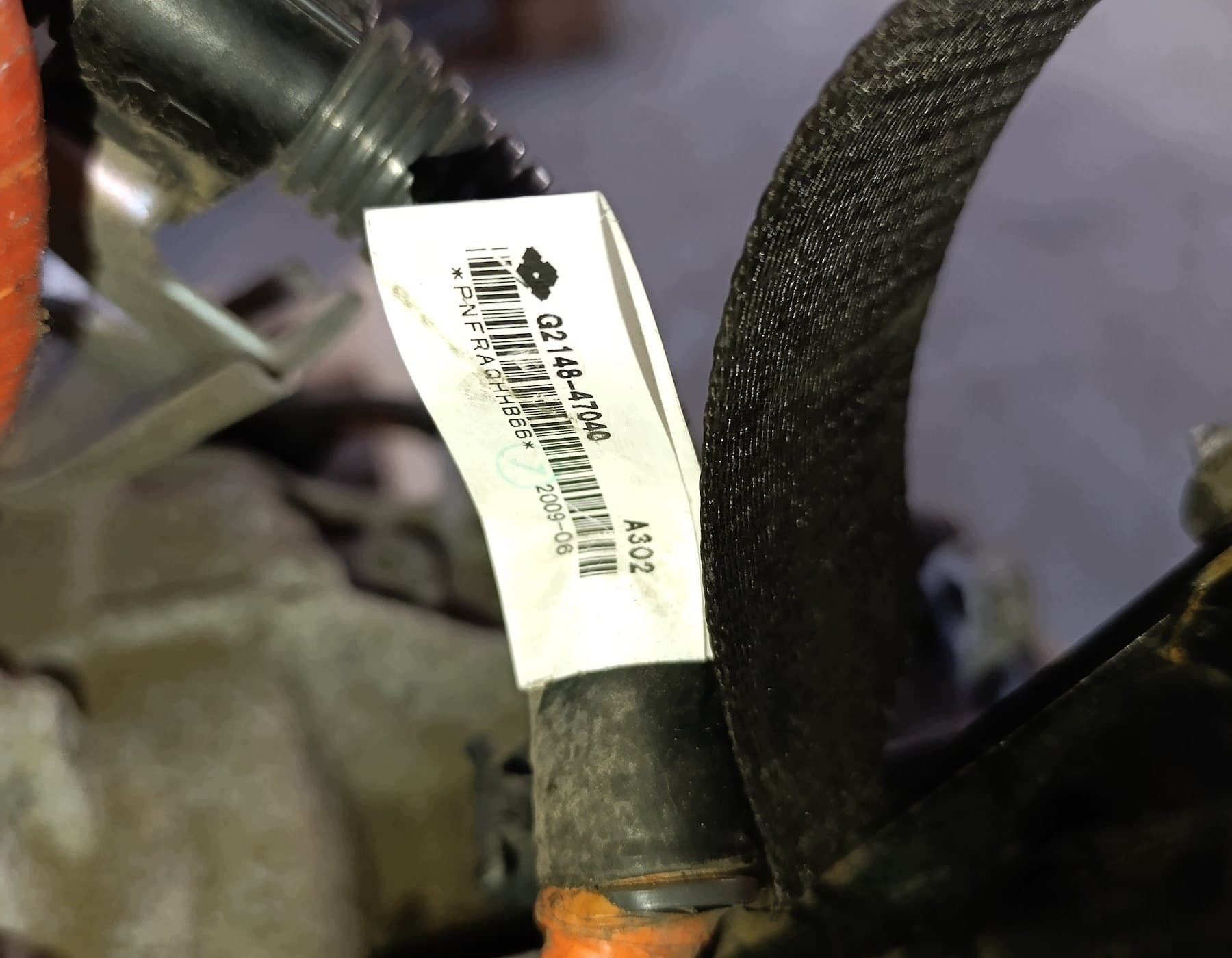 Motor de gasolina Toyota Prius Iii 1.8 X2ZR-W20 usado 8