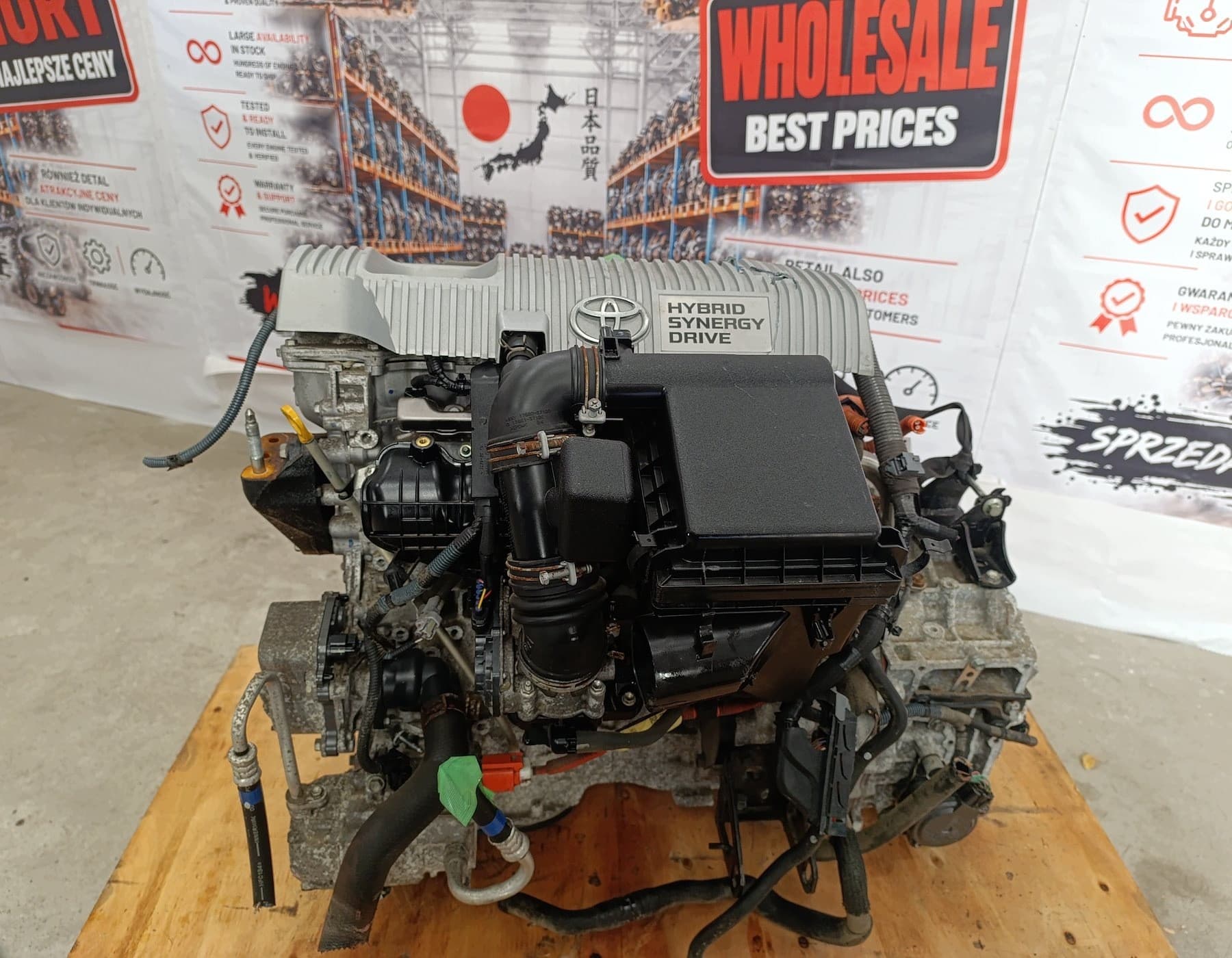 Motor de gasolina Toyota Prius Iii 1.8 X2ZR-W20 2ZR P410 2009 usado