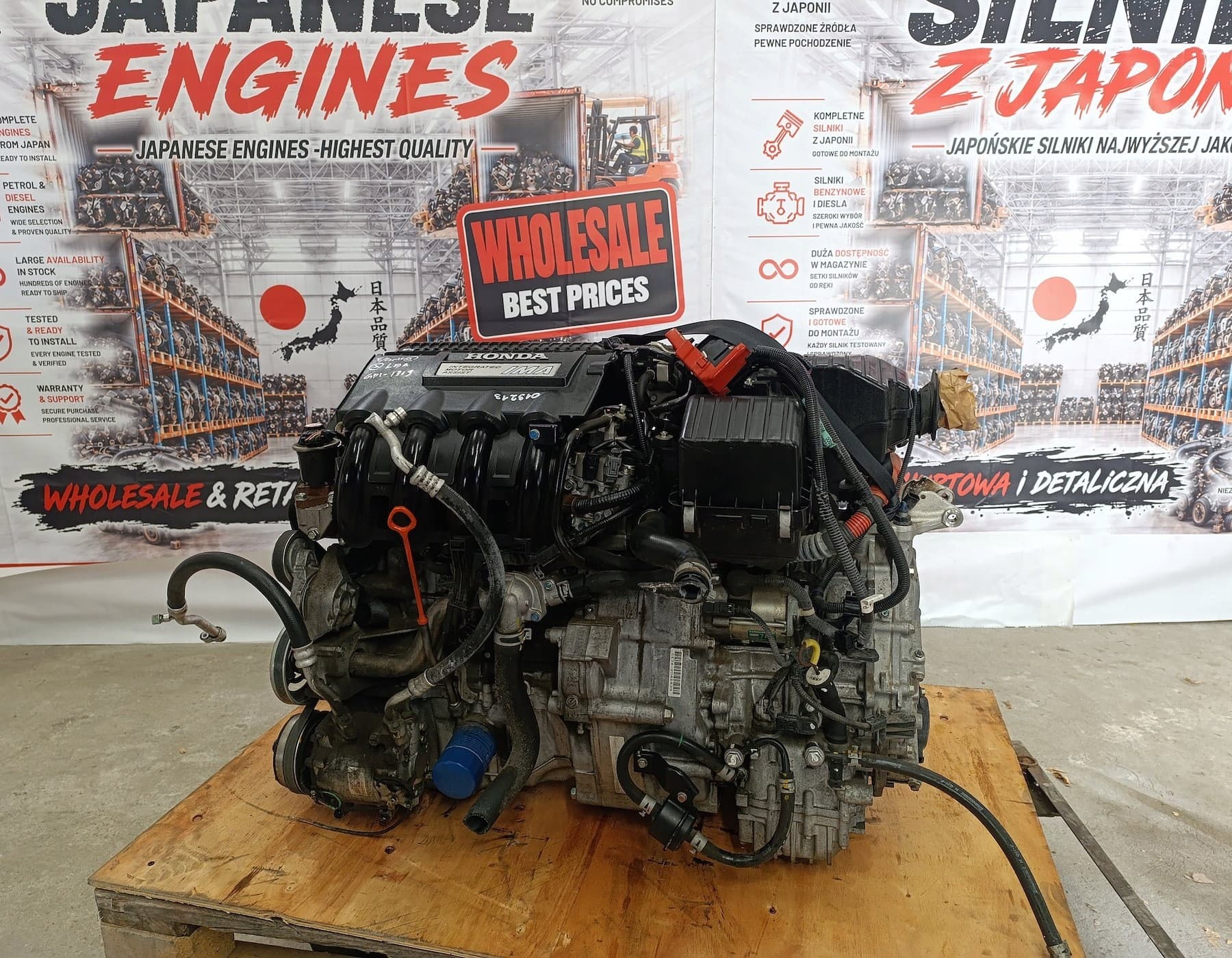 Motor de gasolina Honda Insight 1.3 Hybrid Ima Lda usado