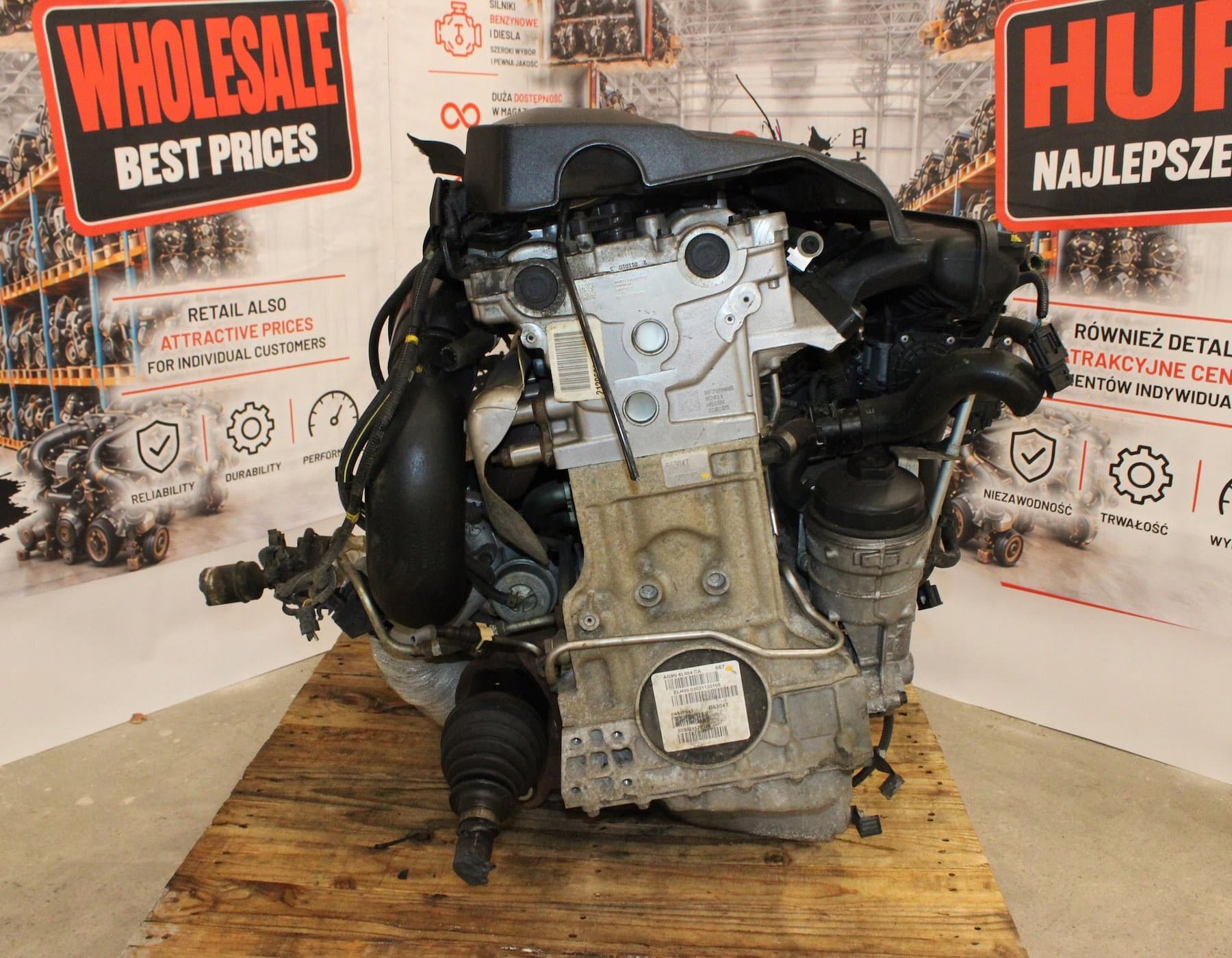 Motor de gasolina Volvo XC60 3.0 T6 B6304T 2011 usado 3