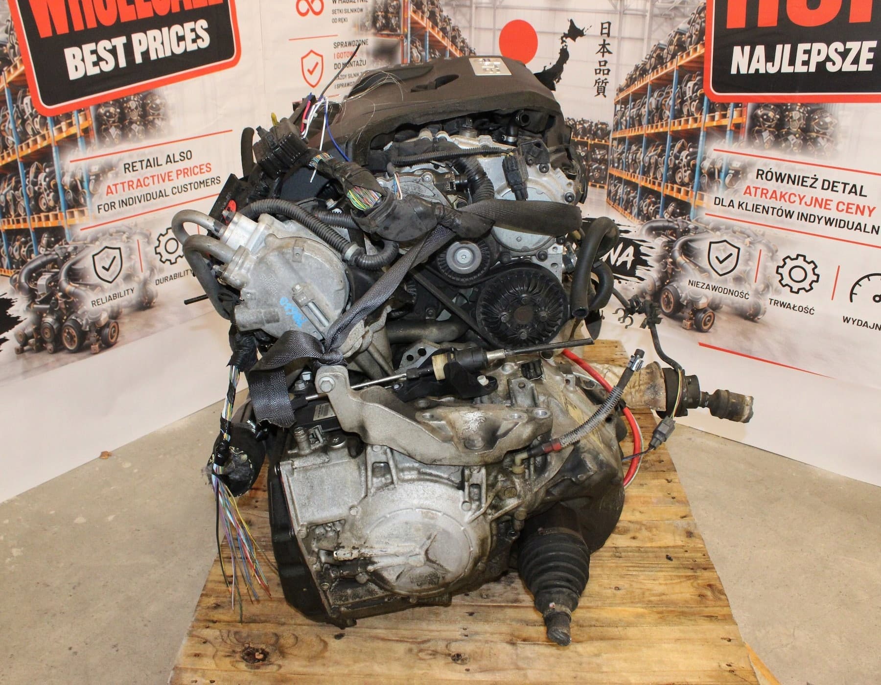Motor de gasolina Volvo XC60 3.0 T6 B6304T 2011 usado 5