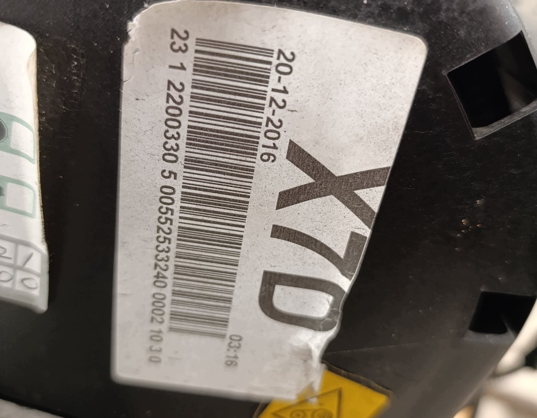 Motor de gasolina Alfa Romeo MiTo 1.4 940A2000 FOAA501 2016 usado 6