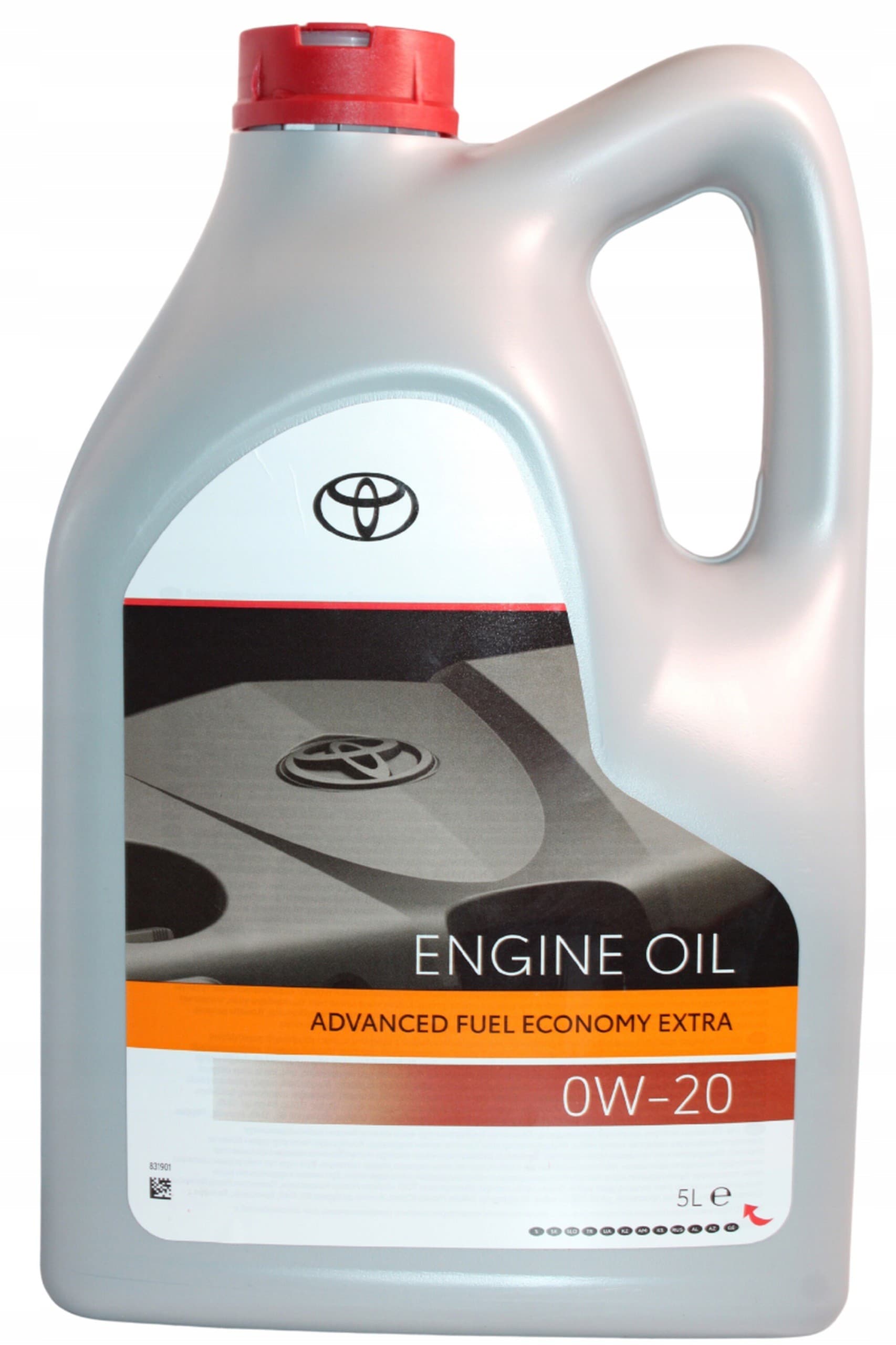 Aceite de motor Toyota Afe 0W-20 5L 08880-86294 OE nuevo