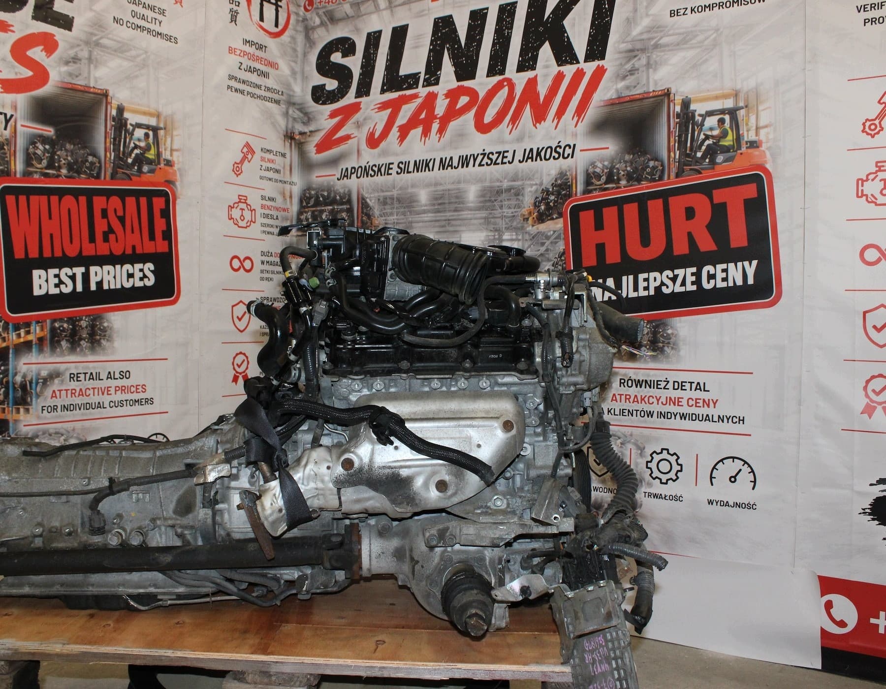 Motor de gasolina Infiniti Q50 3.5 V6 VQ35 BEM396-000 usado 7