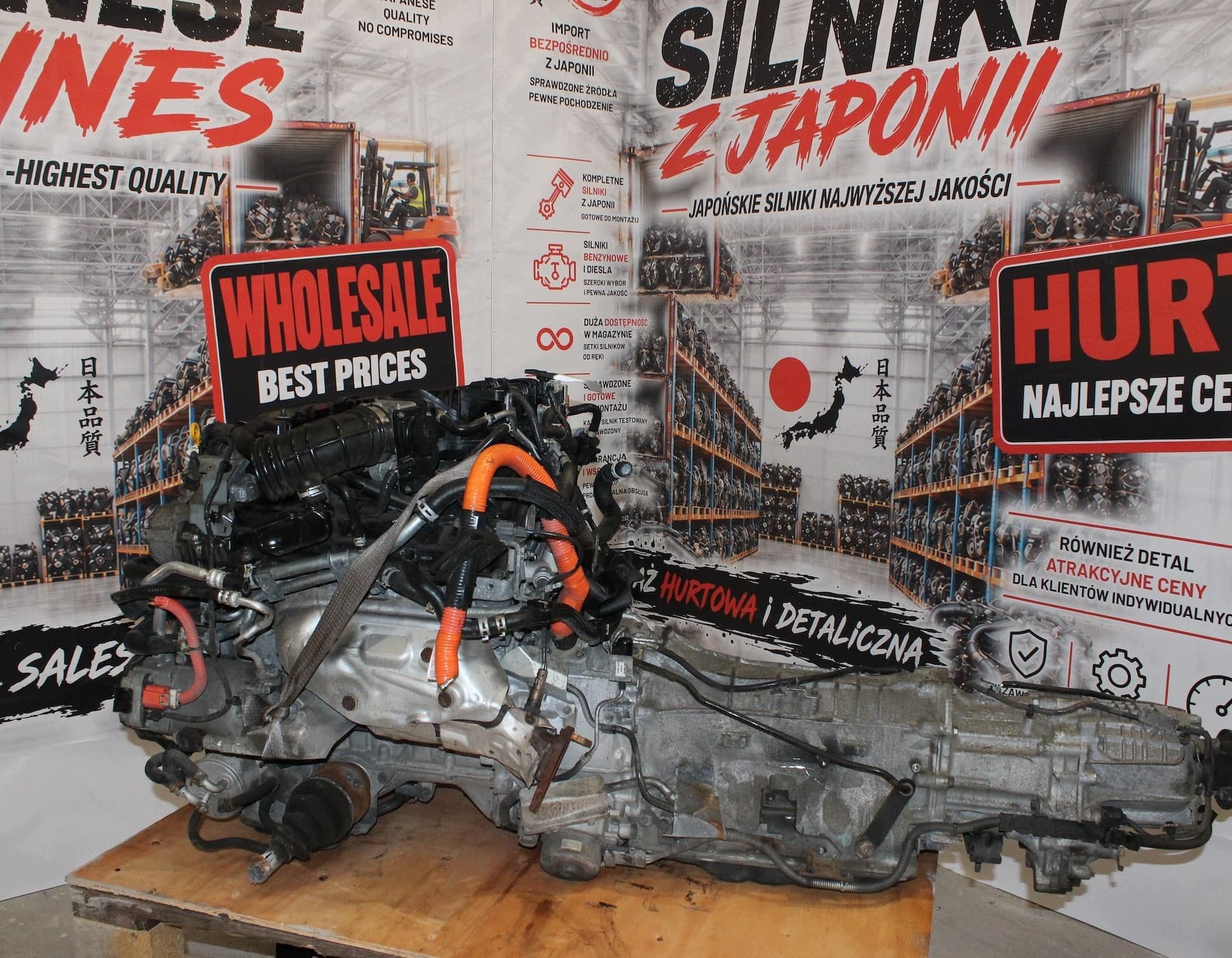 Motor de gasolina Infiniti Q50 3.5 V6 VQ35/Box 4X4 3SX8A/Ecu usado 5