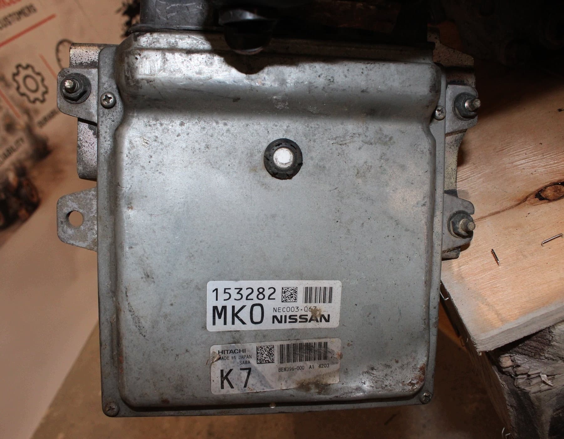 Motor de gasolina Infiniti Q50 3.5 V6 VQ35/Box 4X4 3SX8A/Ecu usado 6