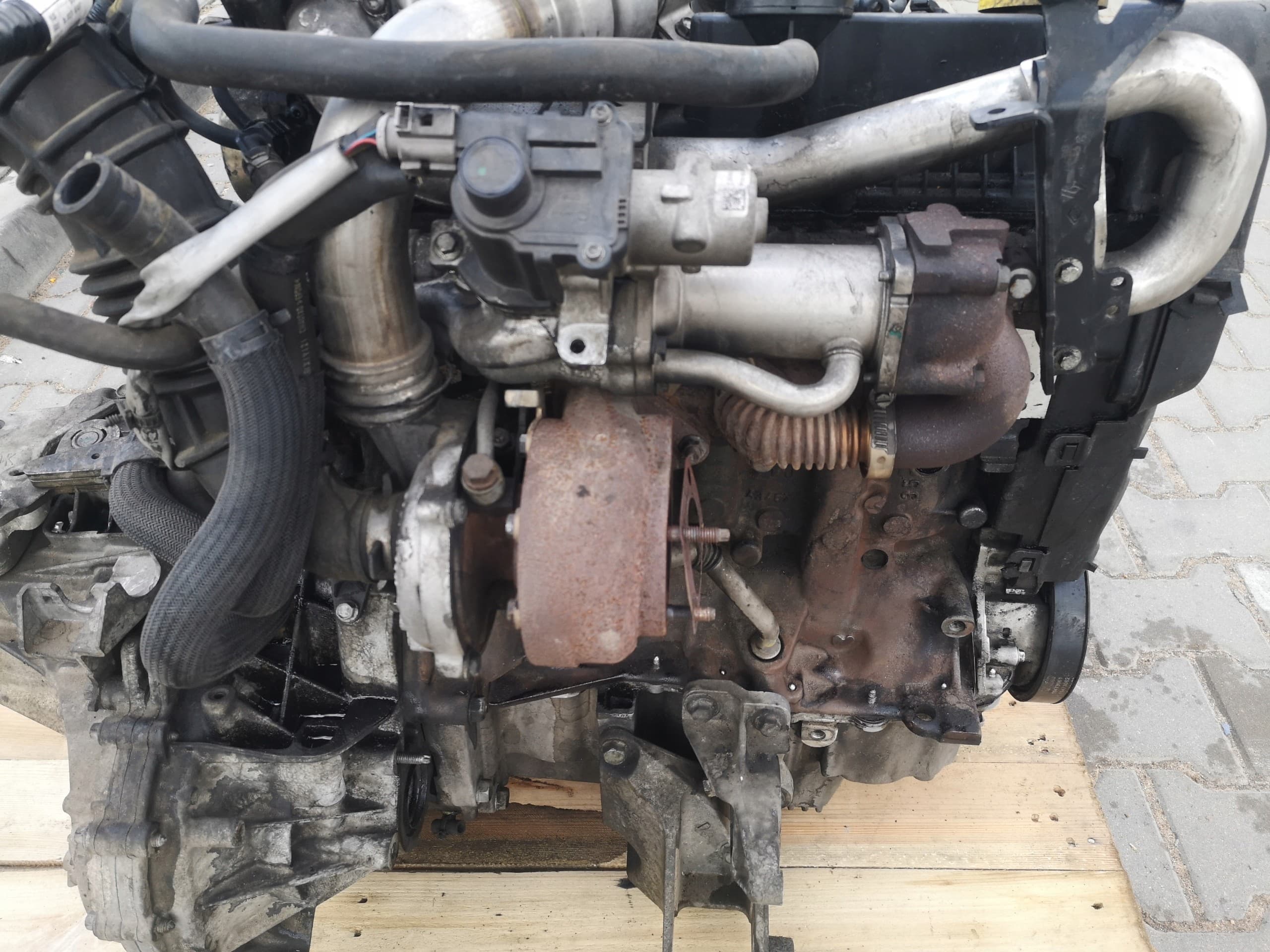Motor Completo Nissan Renault Dacia 1.5 DCI K9KP732 usado 4