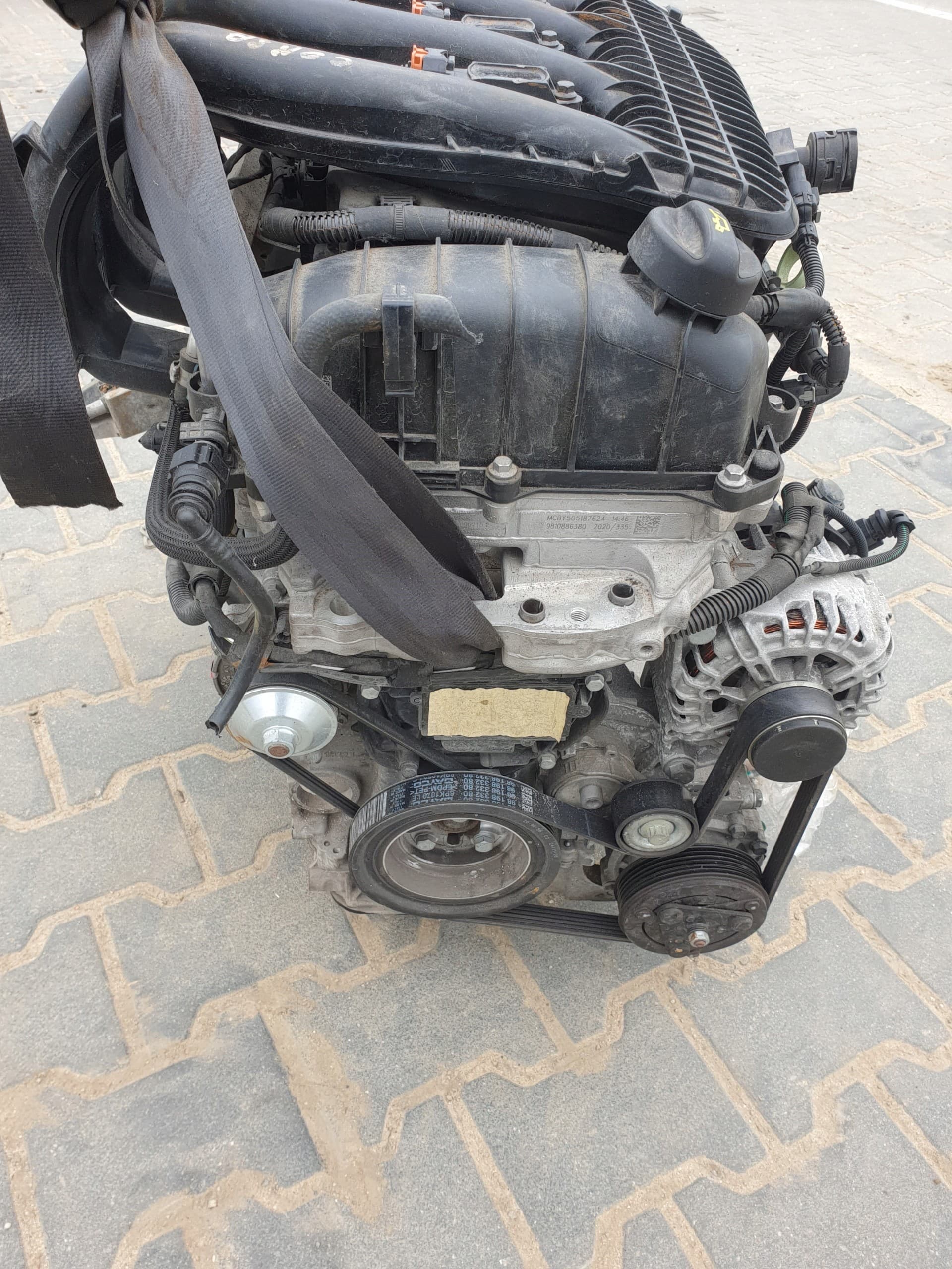 Motor Opel Corsa F 1.2 10XVAL Psa usado 3