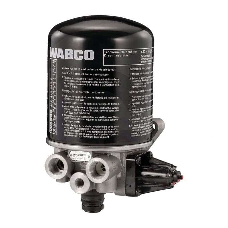 Wabco 4324100410 Secador de aire para instalación neumática nuevo