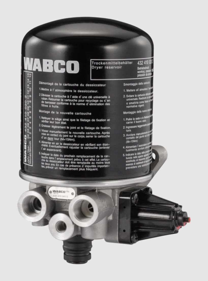 Wabco 4324100410 Secador de aire para instalación neumática nuevo 3