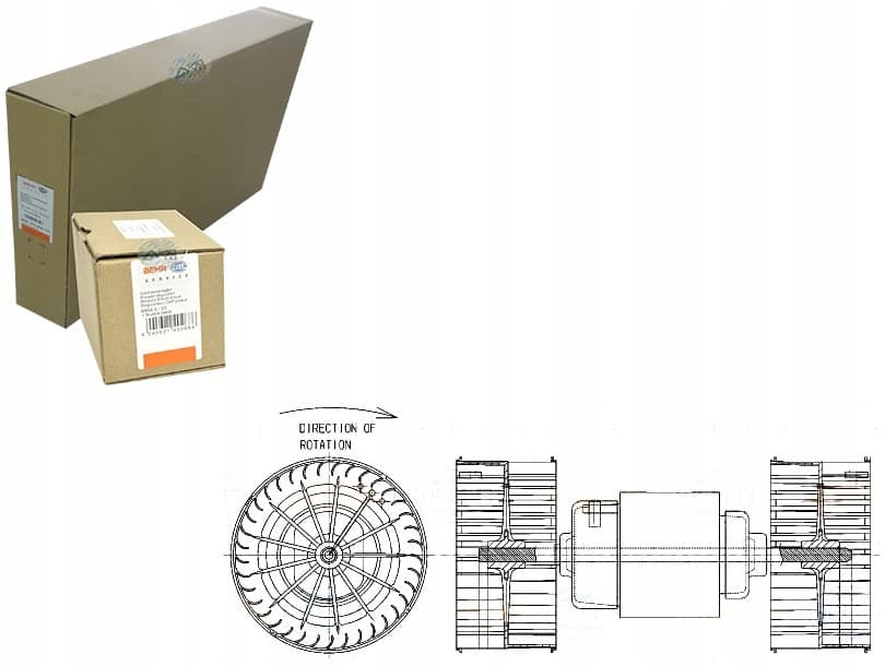 Ventilador Soplador Behr Hella nuevo