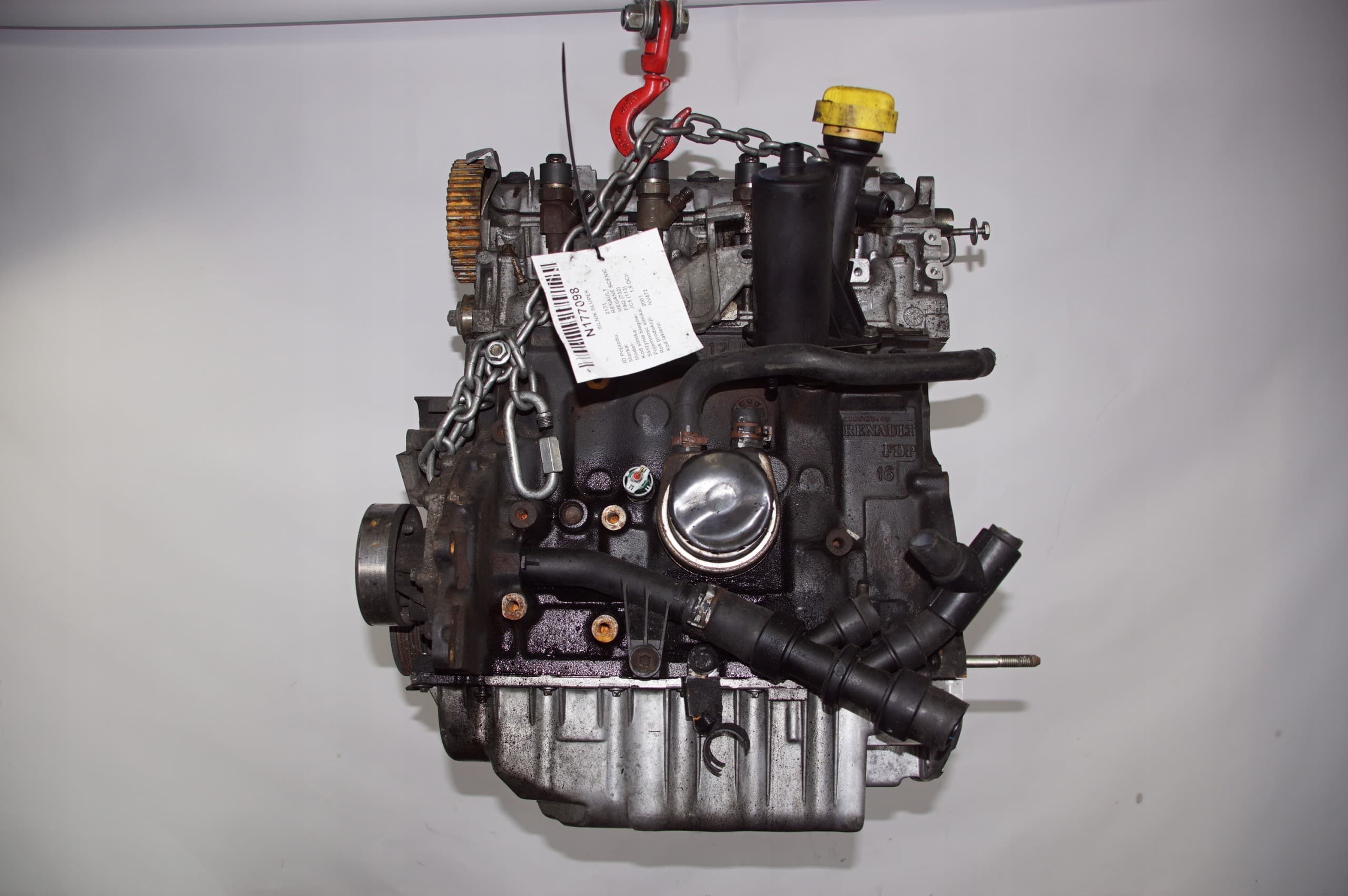 Motor trasero 1.9 DCI F8T 102 CV Renault Megane Scenic usado 3