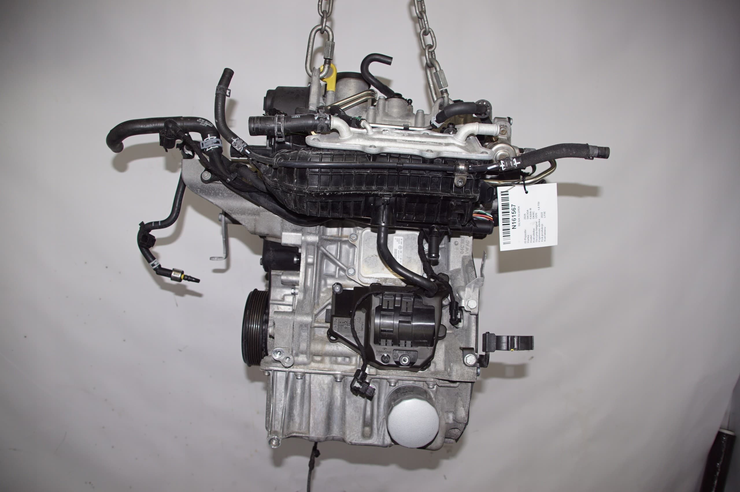 Motor trasero Dkr 1.0 TSI 110 CV Skoda Fabia Iii usado 2
