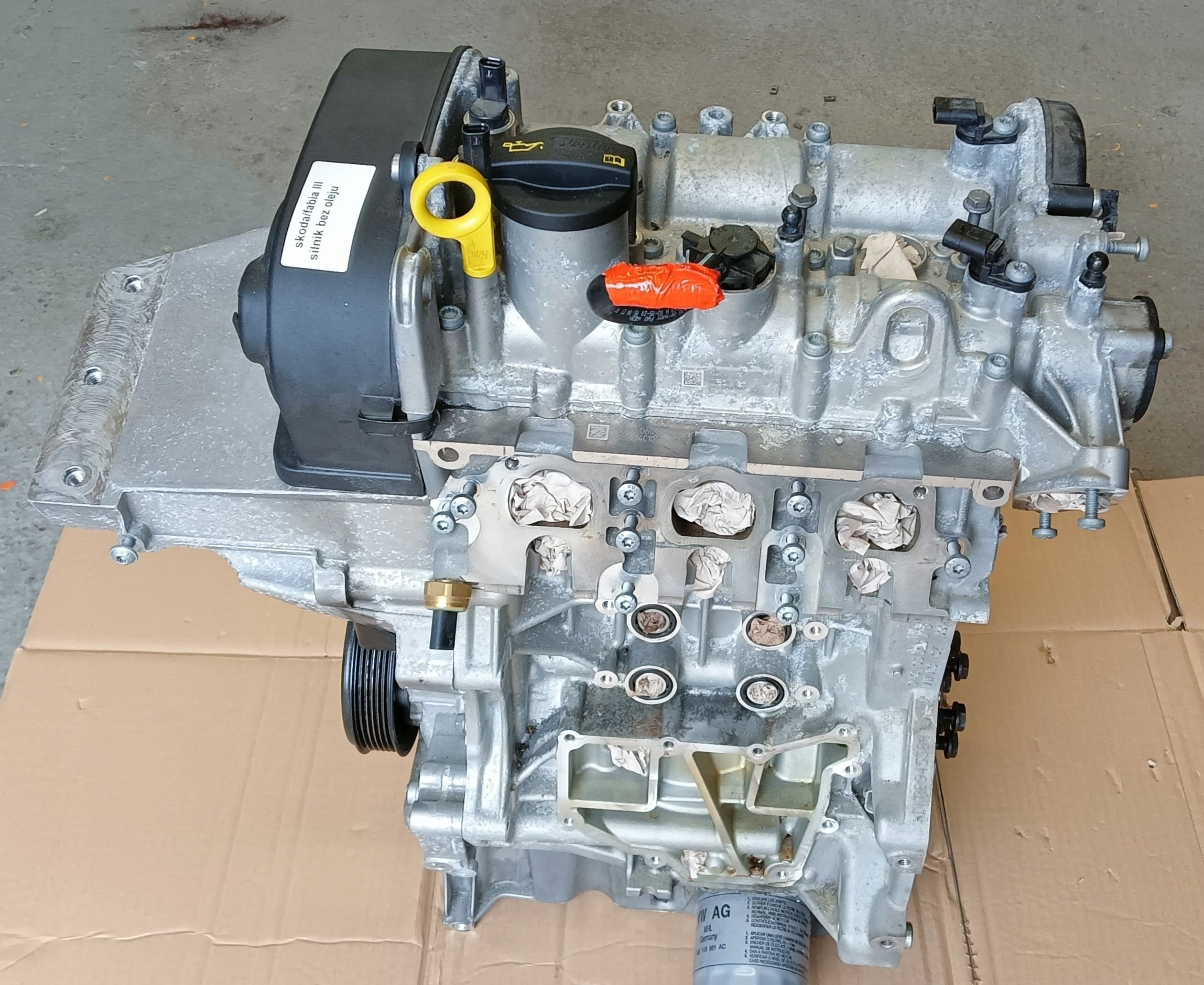 Motor 1.0 TSI Dkc Skoda con 15.000 km usado 5