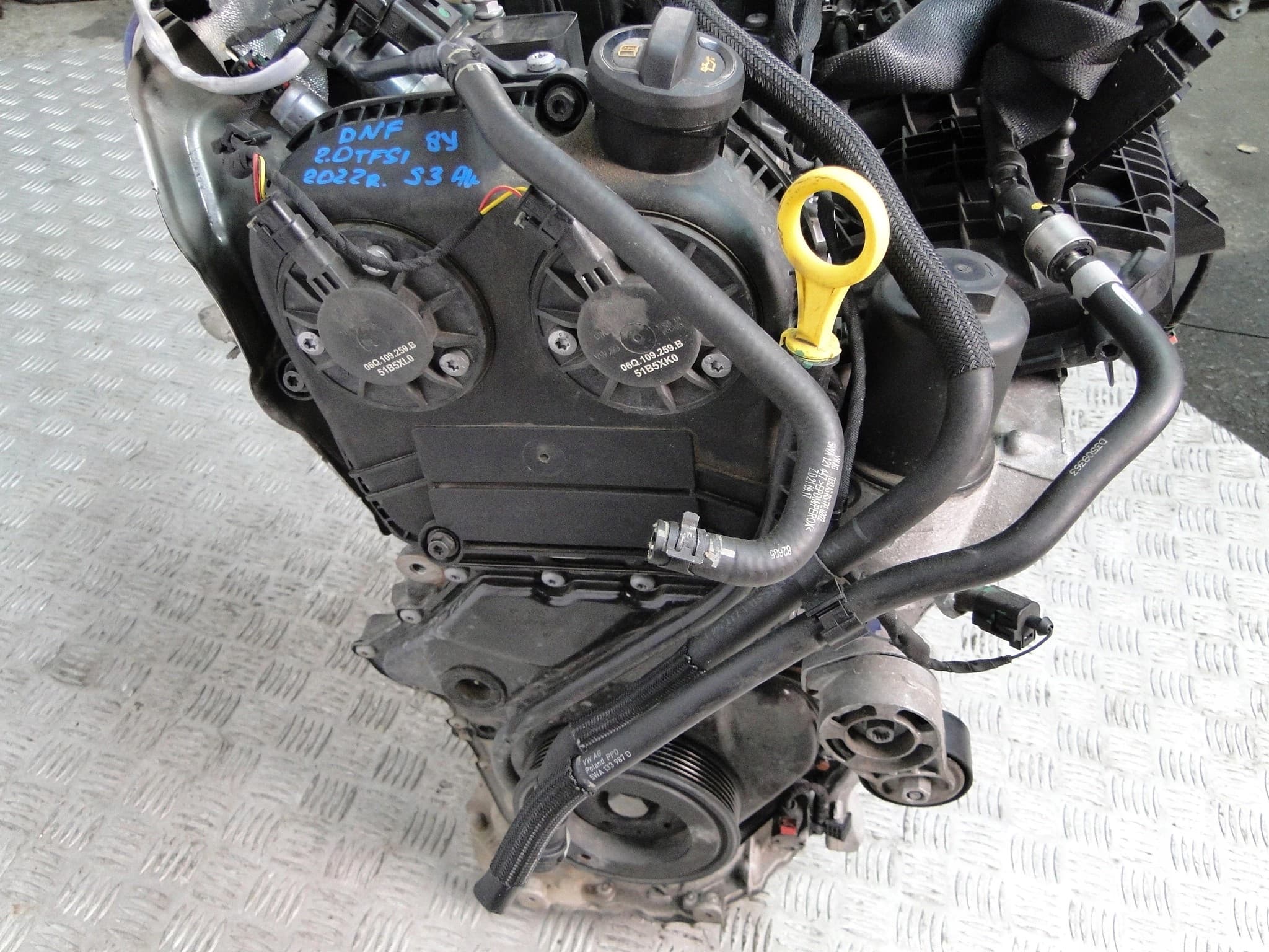 Motor Completo VW Seat Audi S3 8Y 2.0 Tfsi Dnf 2022 23000KM usado 6
