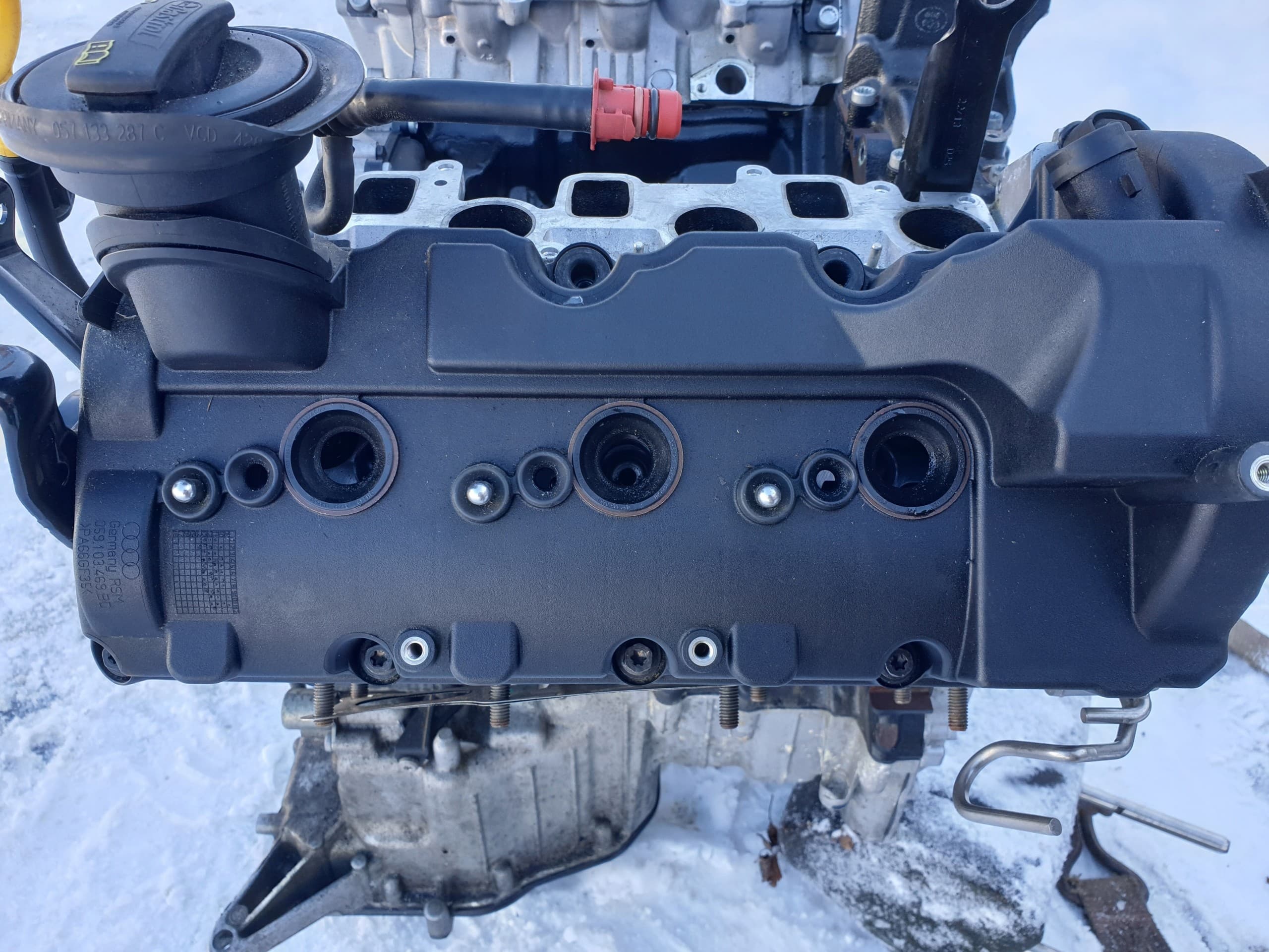Soporte de motor Audi A5 3.0 TDI 180KW Ckvc 059109130AG usado 4