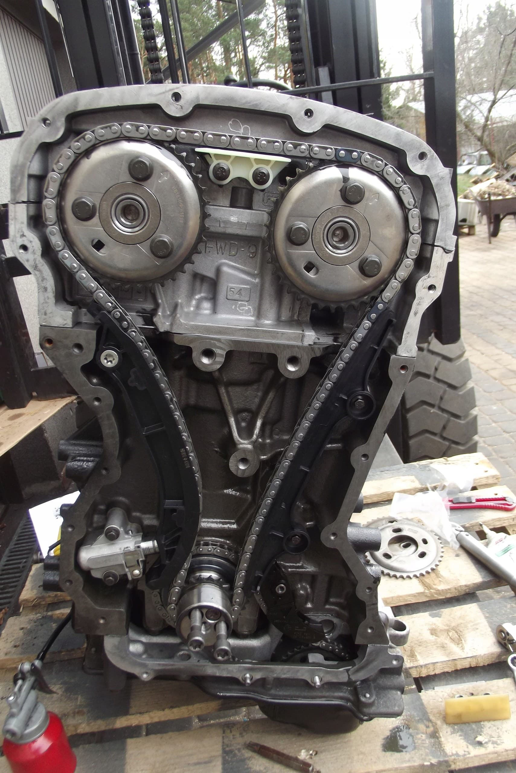 Motor Ford Citroën Jumper 2.2 EURO5 2011- Reacondicionado 2