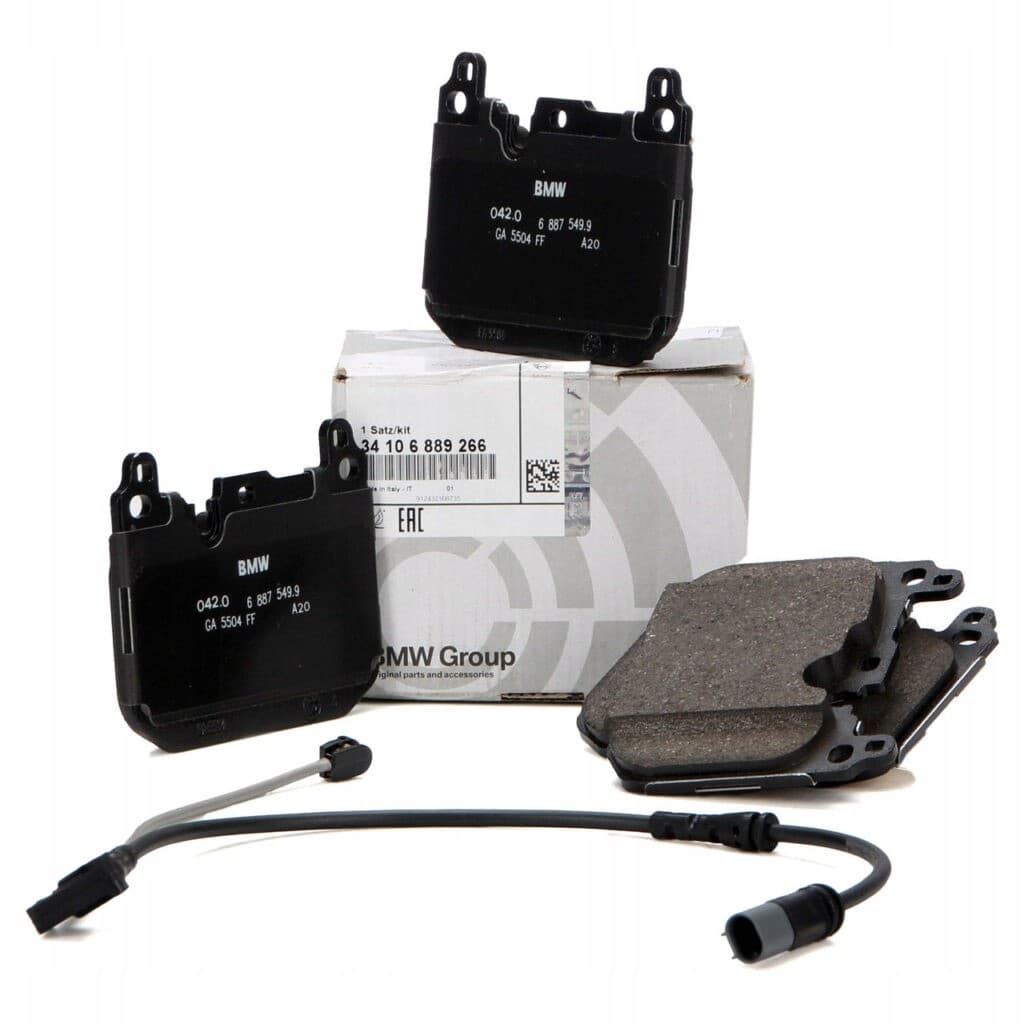 Juego de frenos delanteros BMW original 34106889266 nuevo