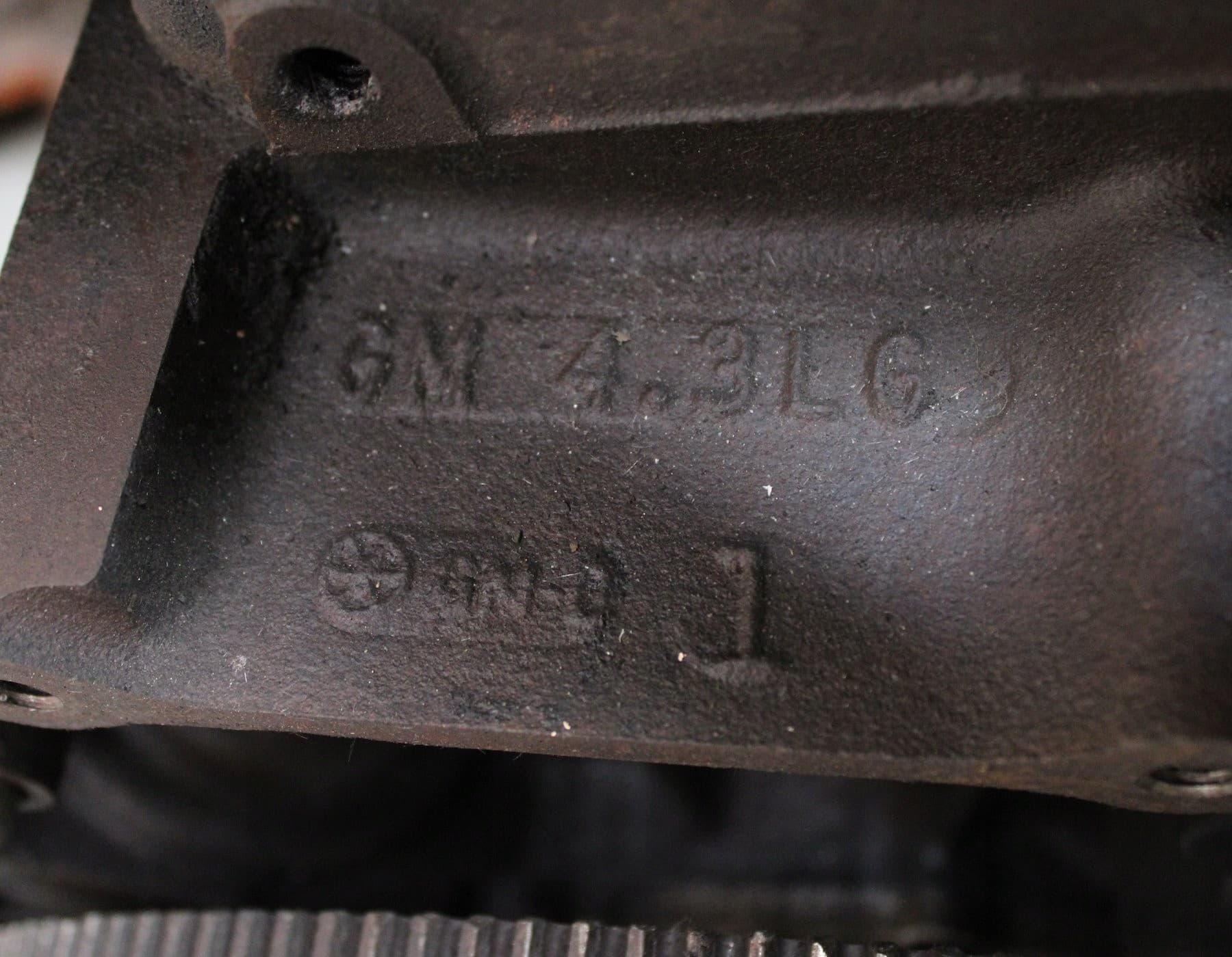 Motor Completo GM 4.3 V6 Vortec Mercruiser Volvo Penta Hyster usado 6