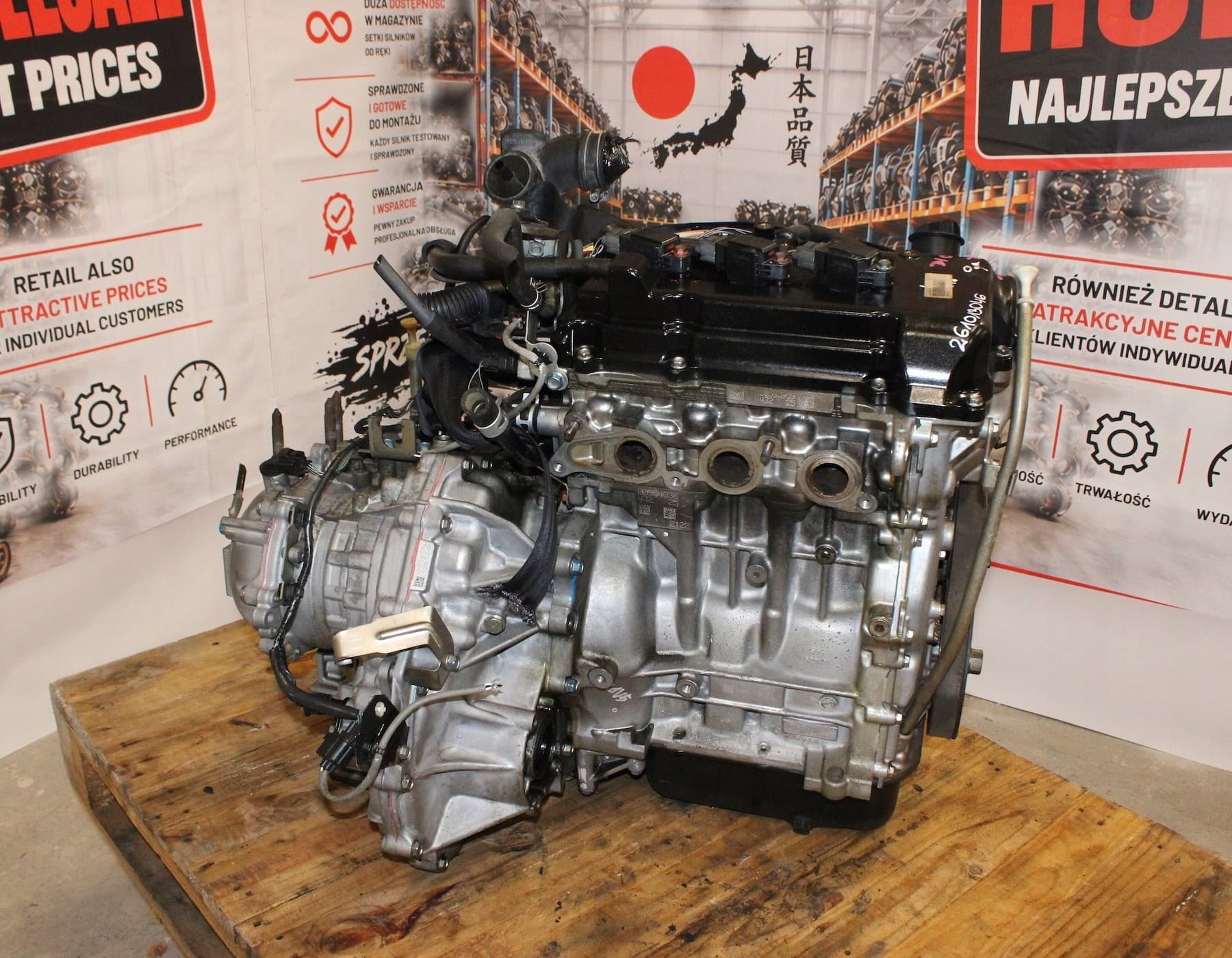 Motor de gasolina Mitsubishi Space Star 1.2 3A92 2016 usado 4