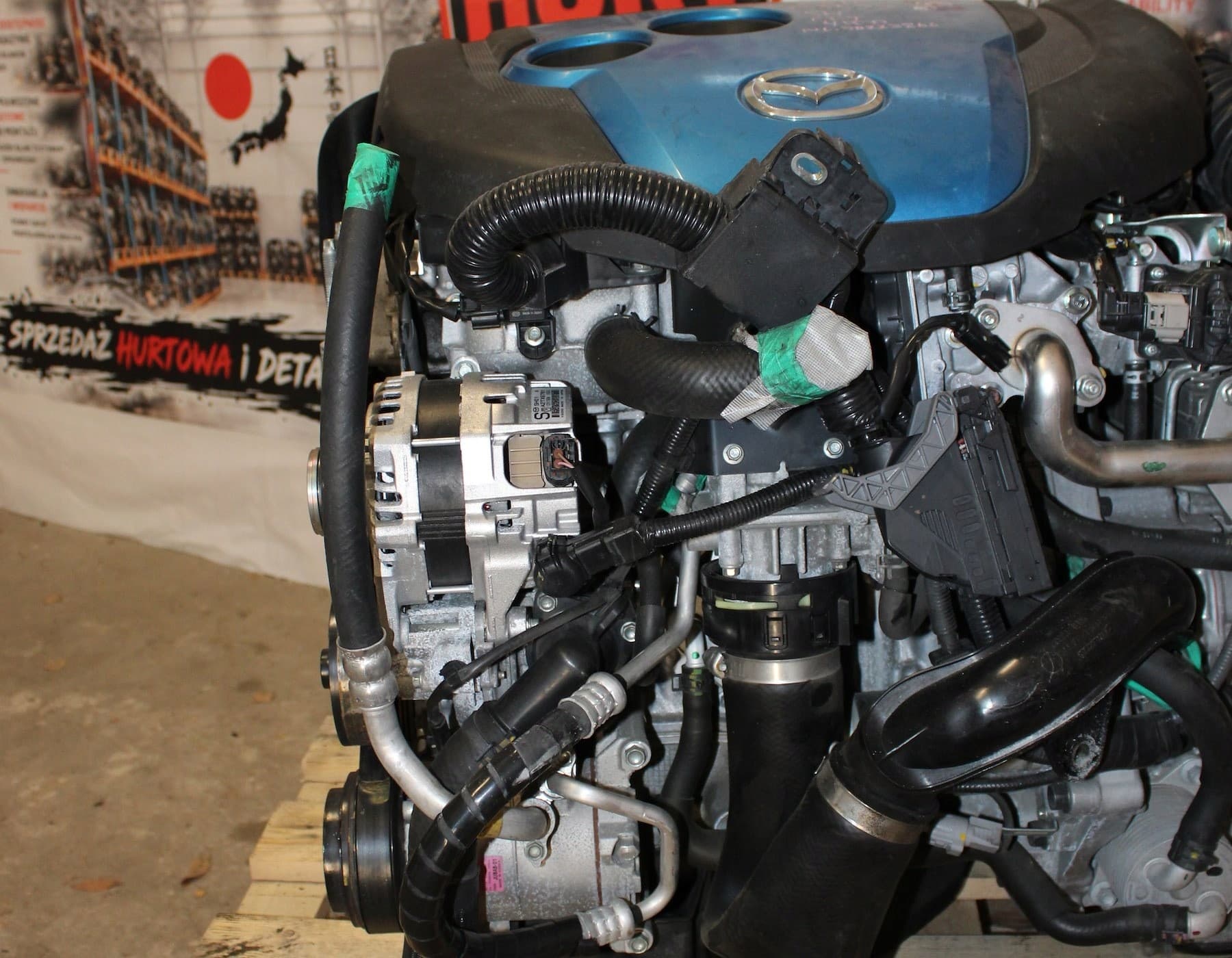 Motor Diésel Completo Mazda 6 GJ 2.2 D Skyactiv SH01 usado 4