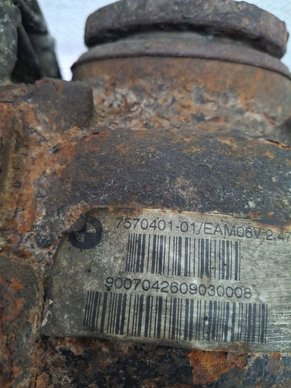 Diferencial trasero original BMW Serie 5 E60 E61 2007 usado 9