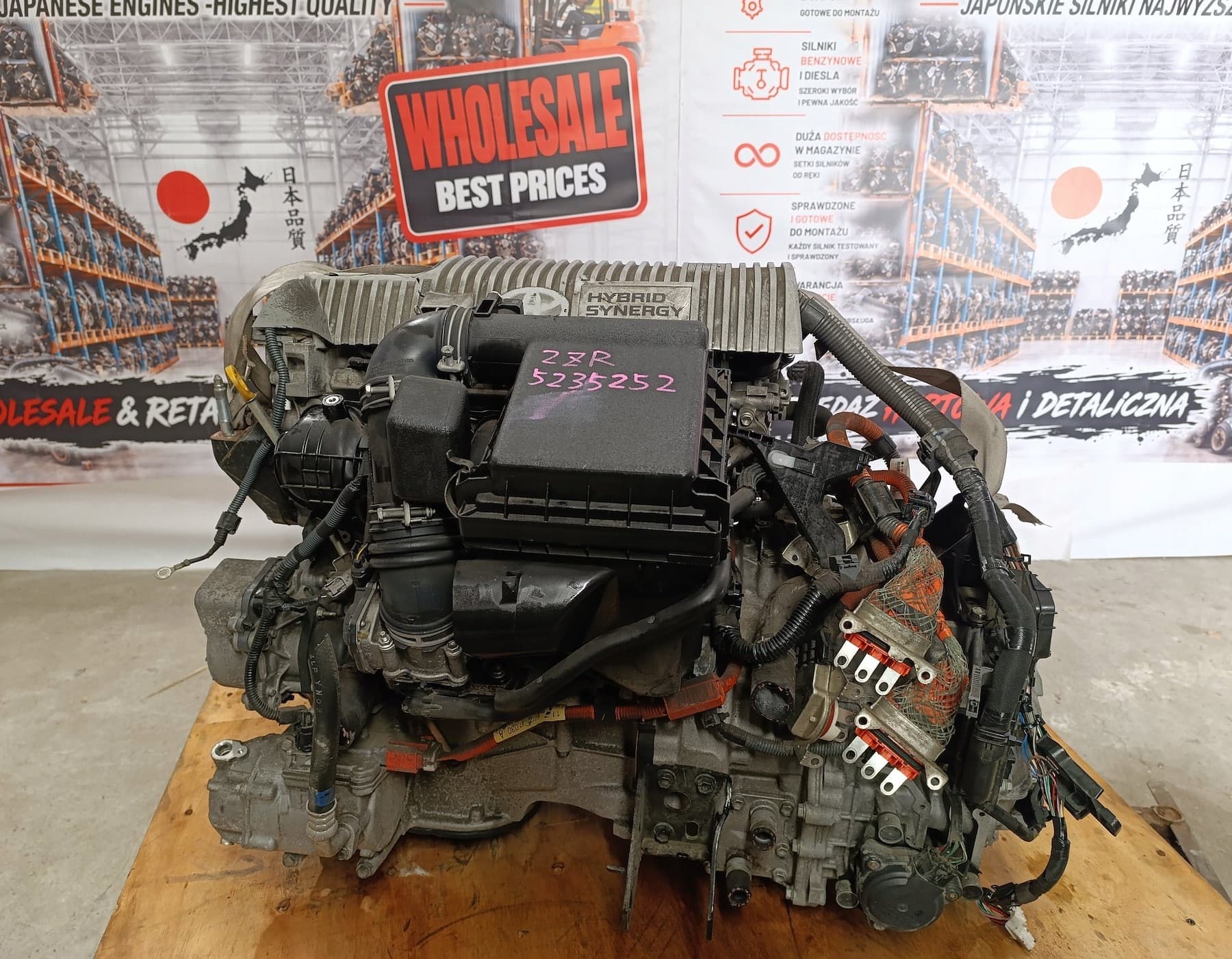 Motor de gasolina Toyota Prius Iii 1.8 X2ZRW20N 2ZR T070 2011 usado