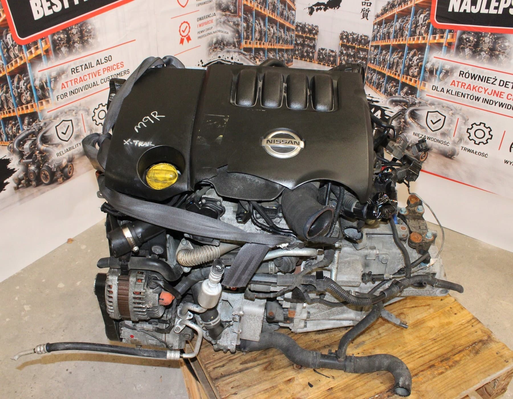 Motor Diésel Nissan X-Trail T31 2.0 DCI M9RC830 2011 usado