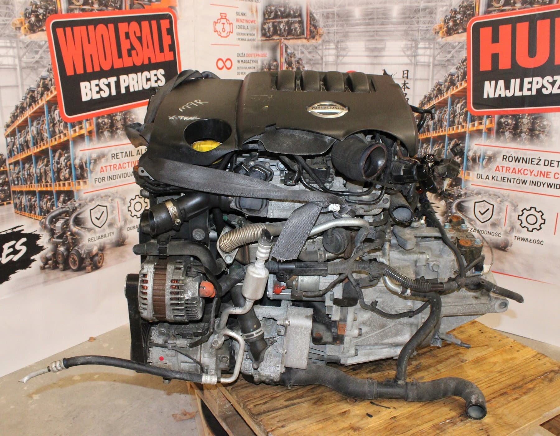 Motor Diésel Nissan X-Trail T31 2.0 DCI M9RC830 2011 usado 2