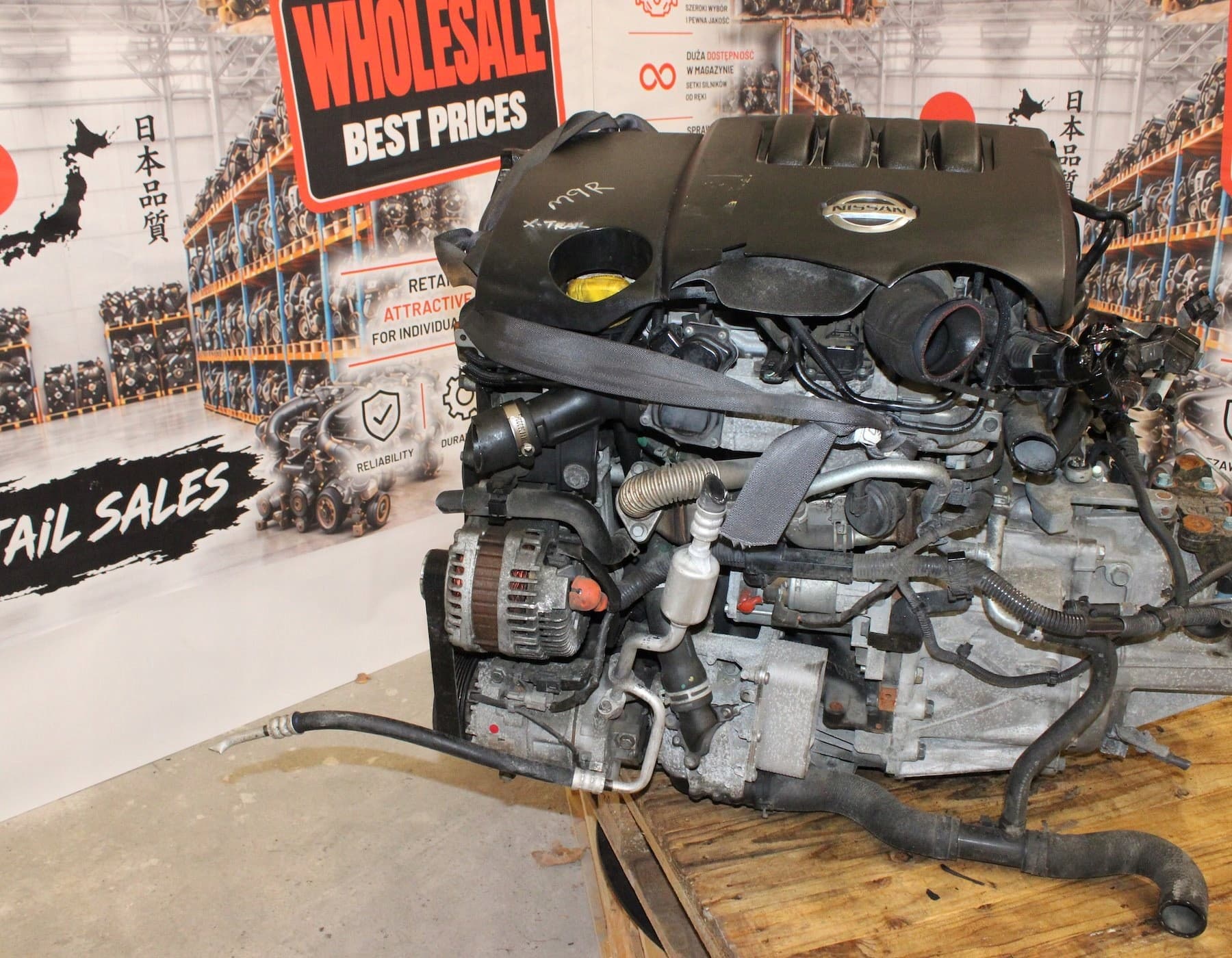 Motor Diésel Nissan X-Trail T31 2.0 DCI M9RC830 2011 usado 6