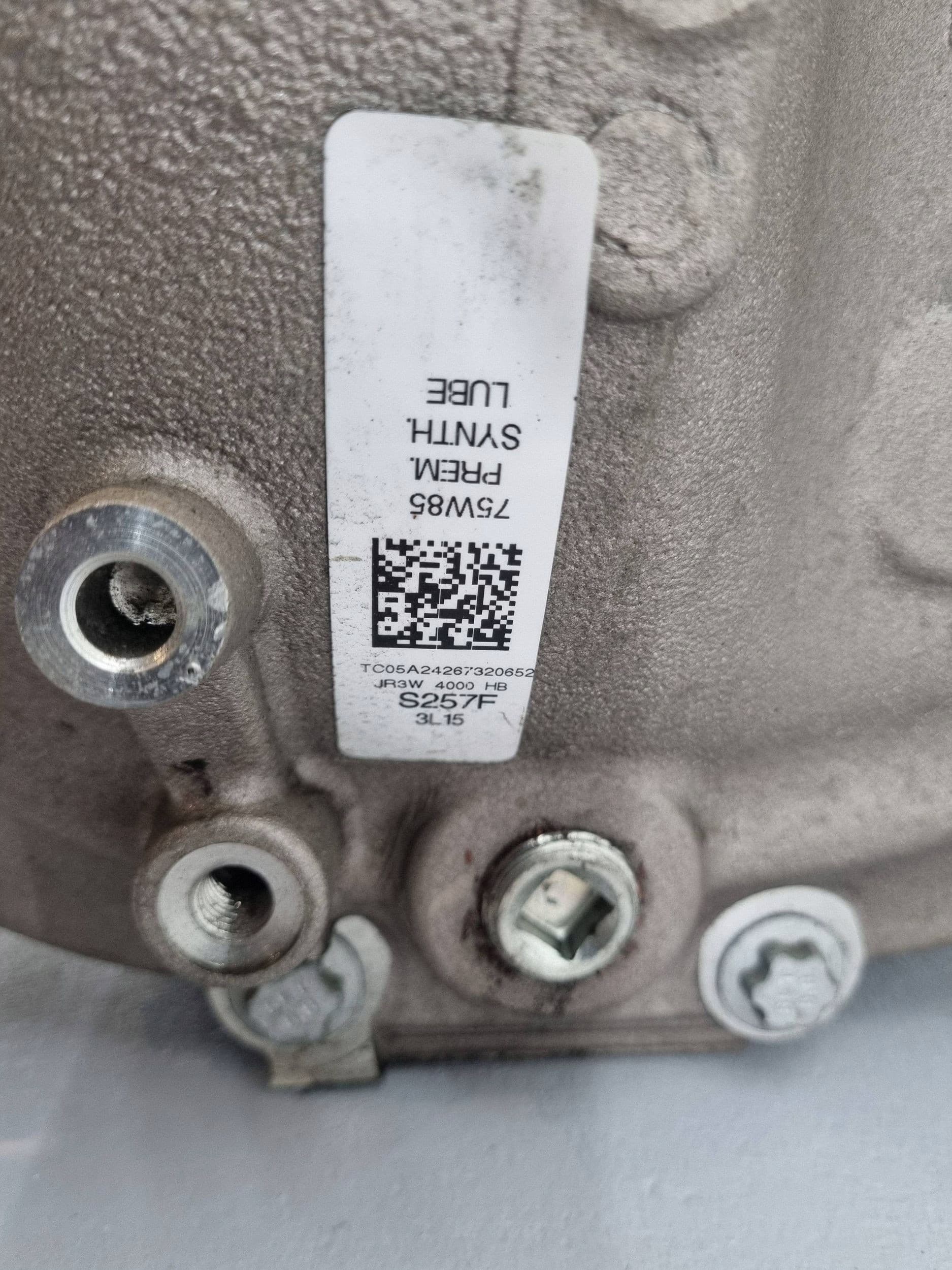 Diferencial Trasero Ford Mustang Vii JR3W4000HB usado 3