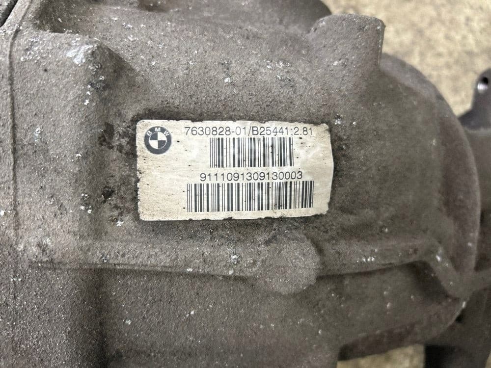 Diferencial trasero BMW Serie 6 F12 F13 7630828 usado 10