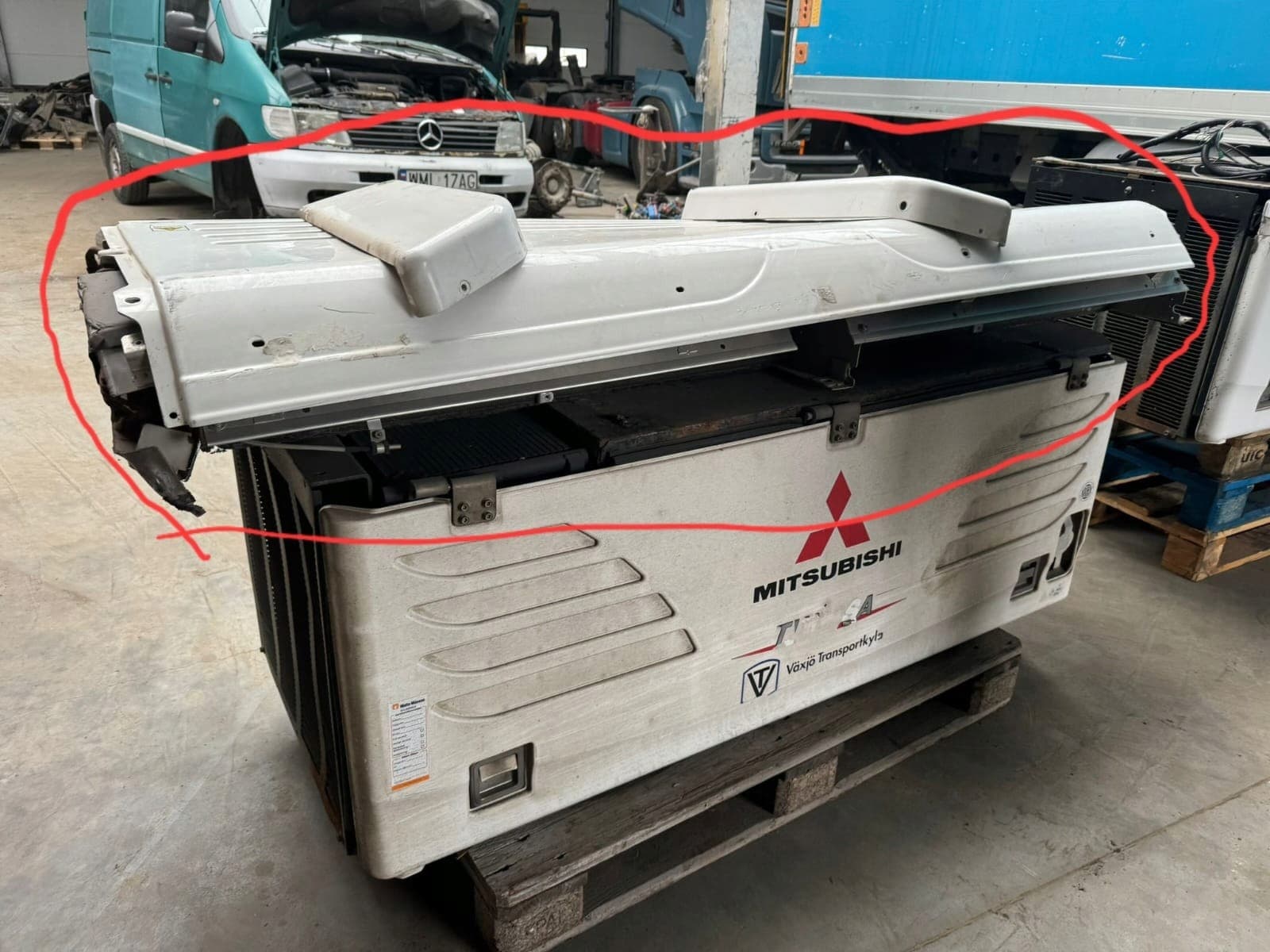 Unidad de Refrigeración Mitsubishi TU85 usado 5