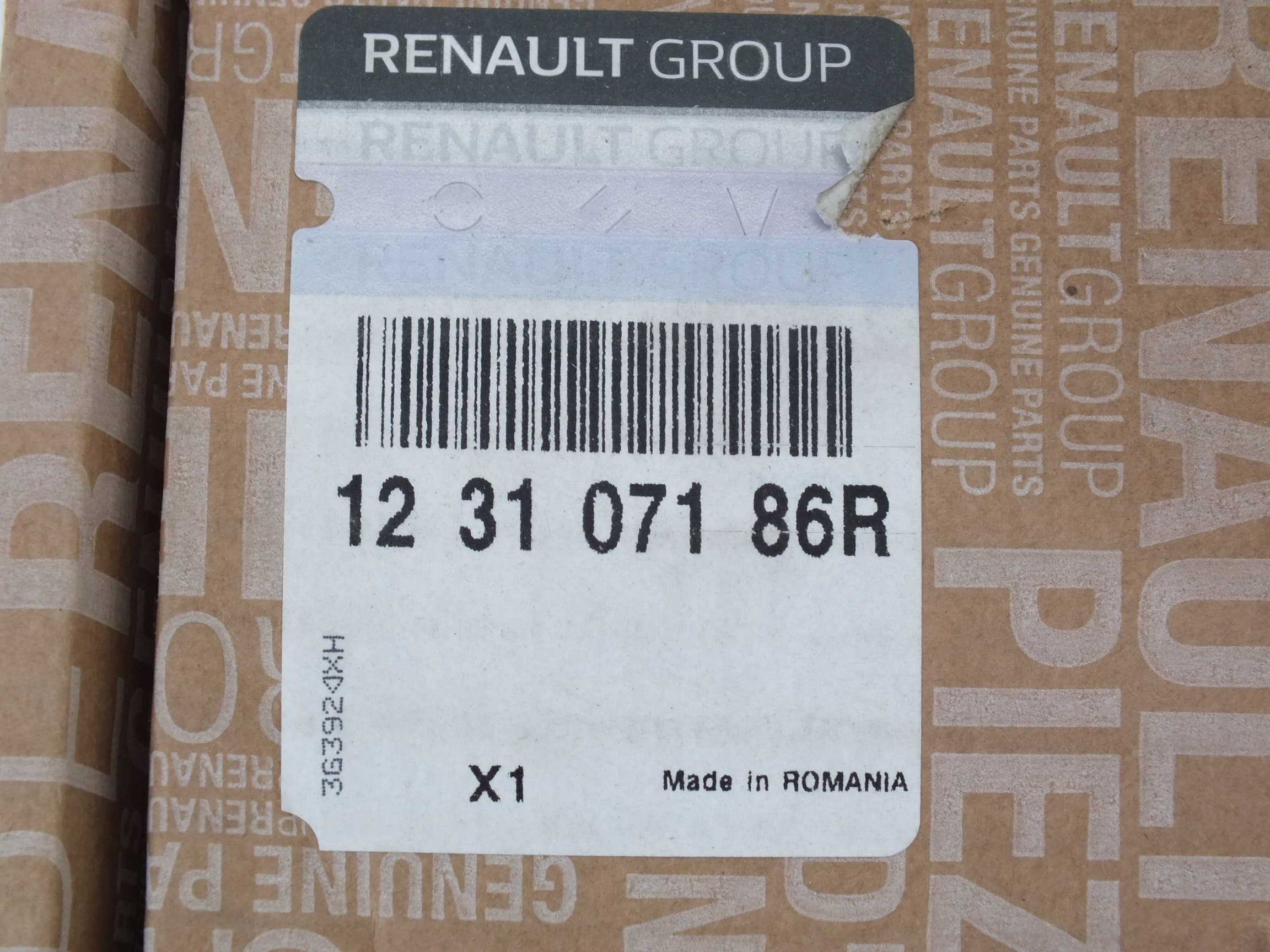 Volante Motor Renault Dacia 123107186R Original nuevo 2