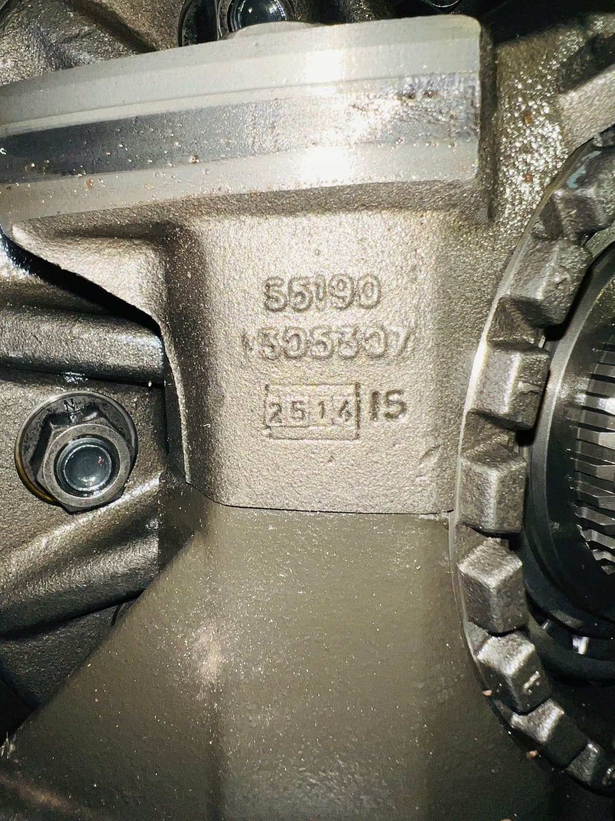 1722314 Diferencial Scania, eje motriz usado 4