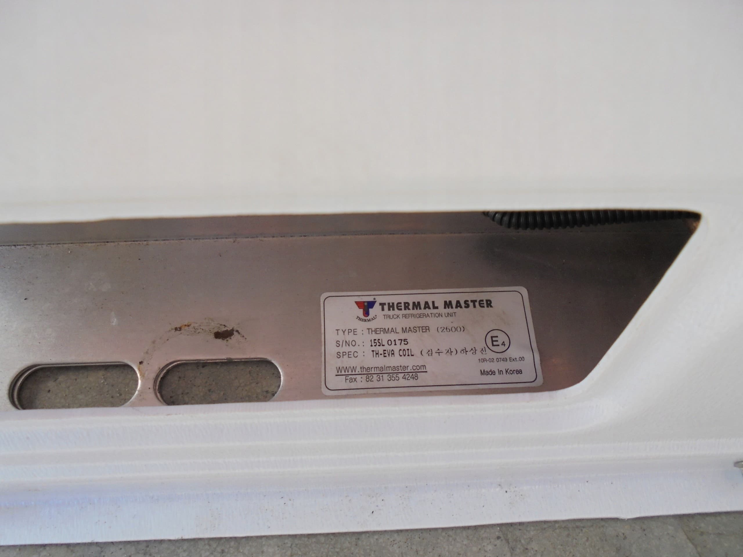 Unidad de refrigeración Carrier Viento 350 para furgonetas reacondicionado 5