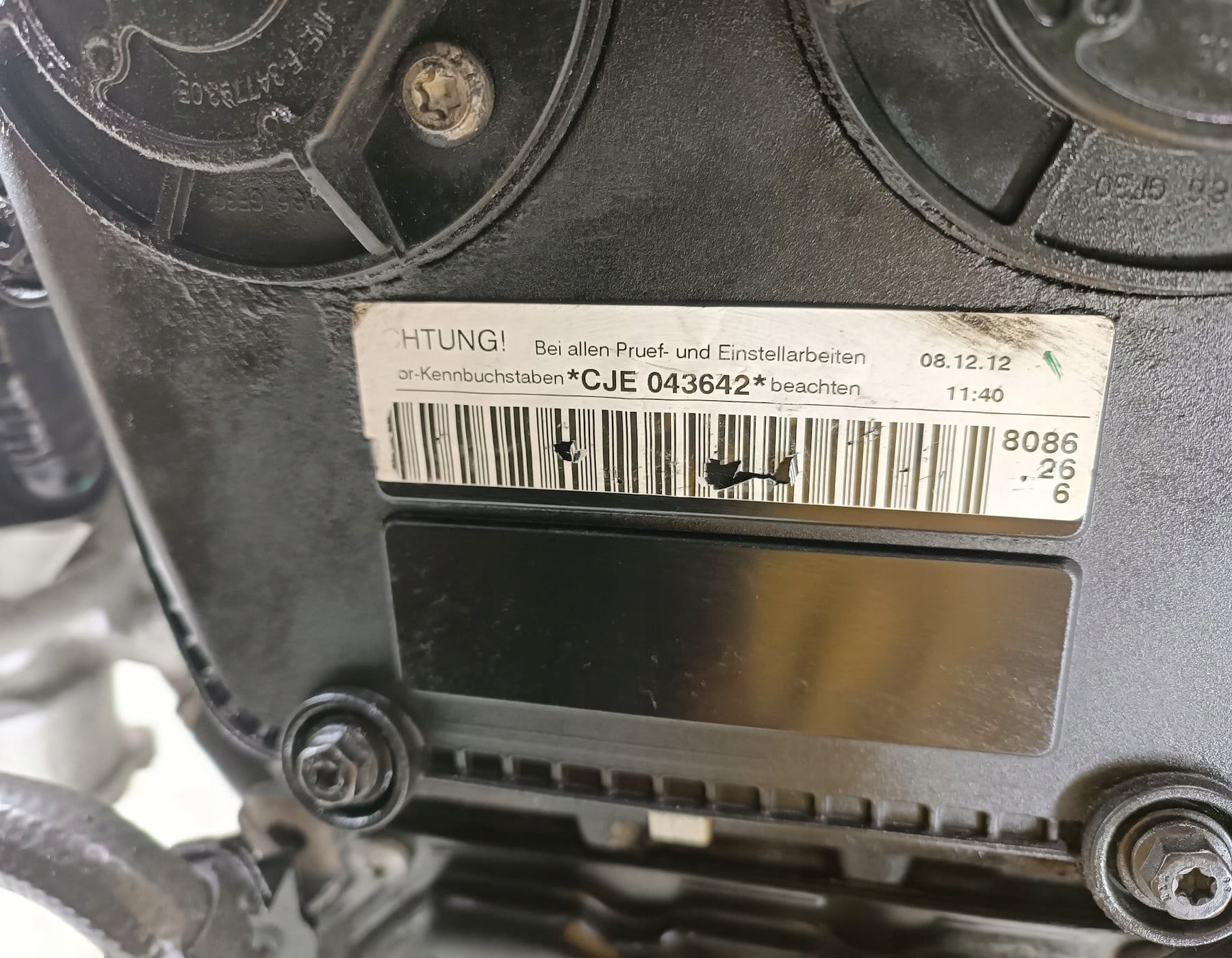 Motor Completo Audi A4 B8 1.8 Tfsi Cje usado 3