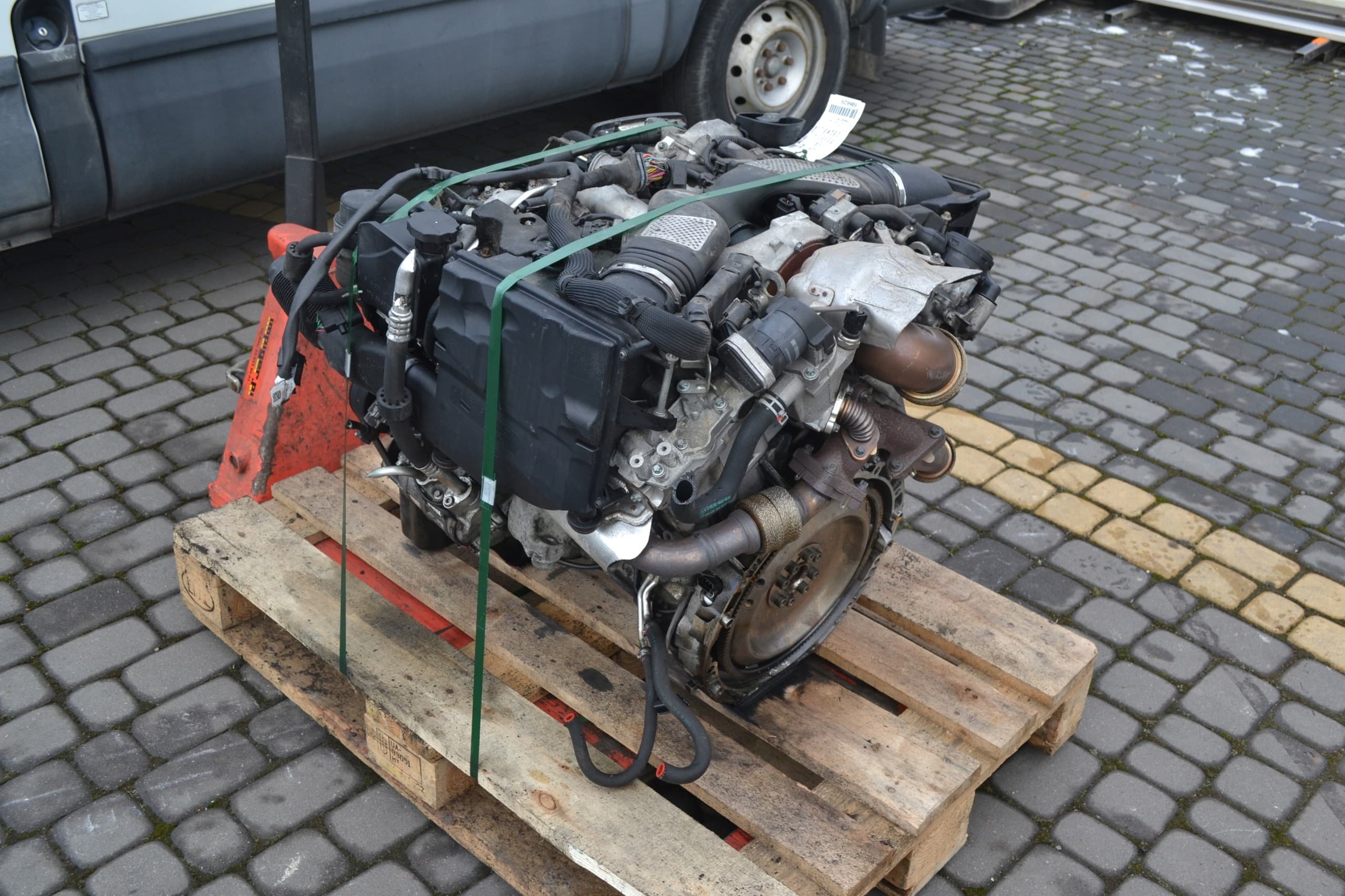 Motor Mercedes R-Class 3.0 CDI 642950 642 950 VAT23 Completo usado 4