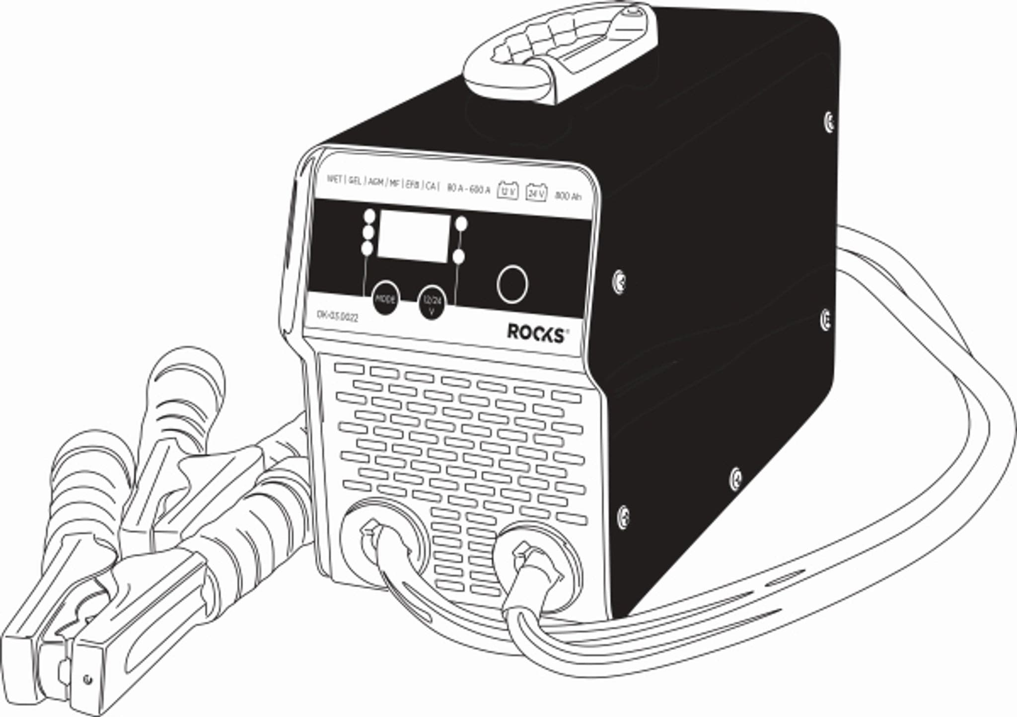 Inversor Rectificador con Arranque Start Ok-03.0022 nuevo 3