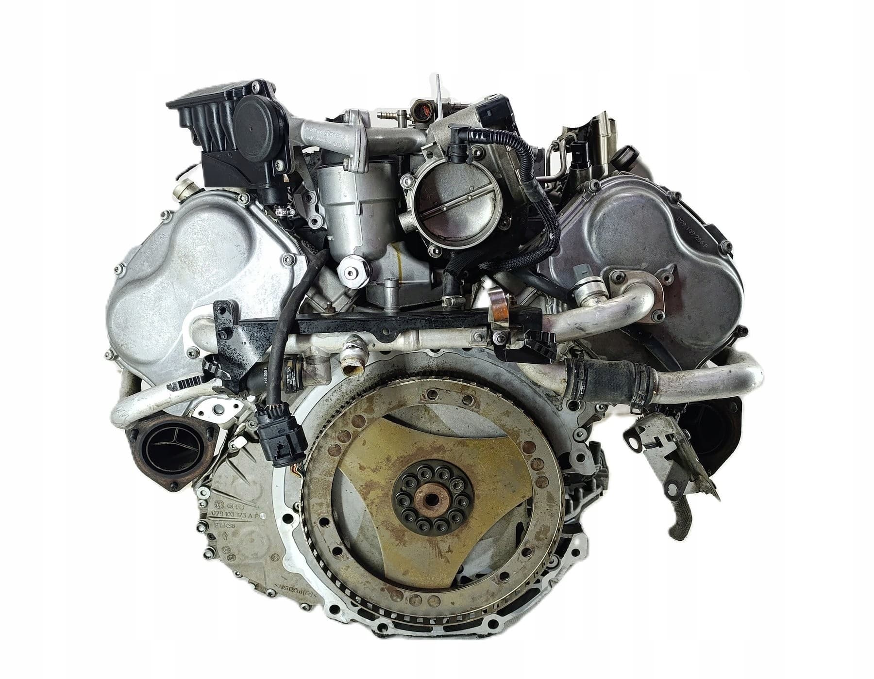 Motor de gasolina completo Audi Q7 4.2 FSI Bar usado 4