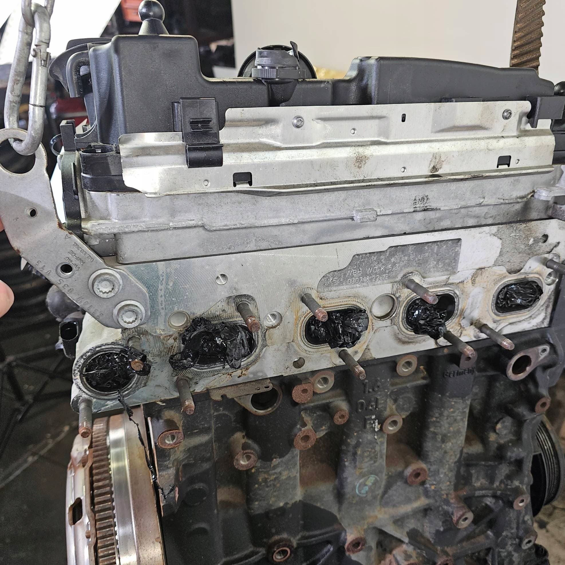 Motor 1.6 TDI Dgte para Skoda Karoq con 130.000 km usado 2