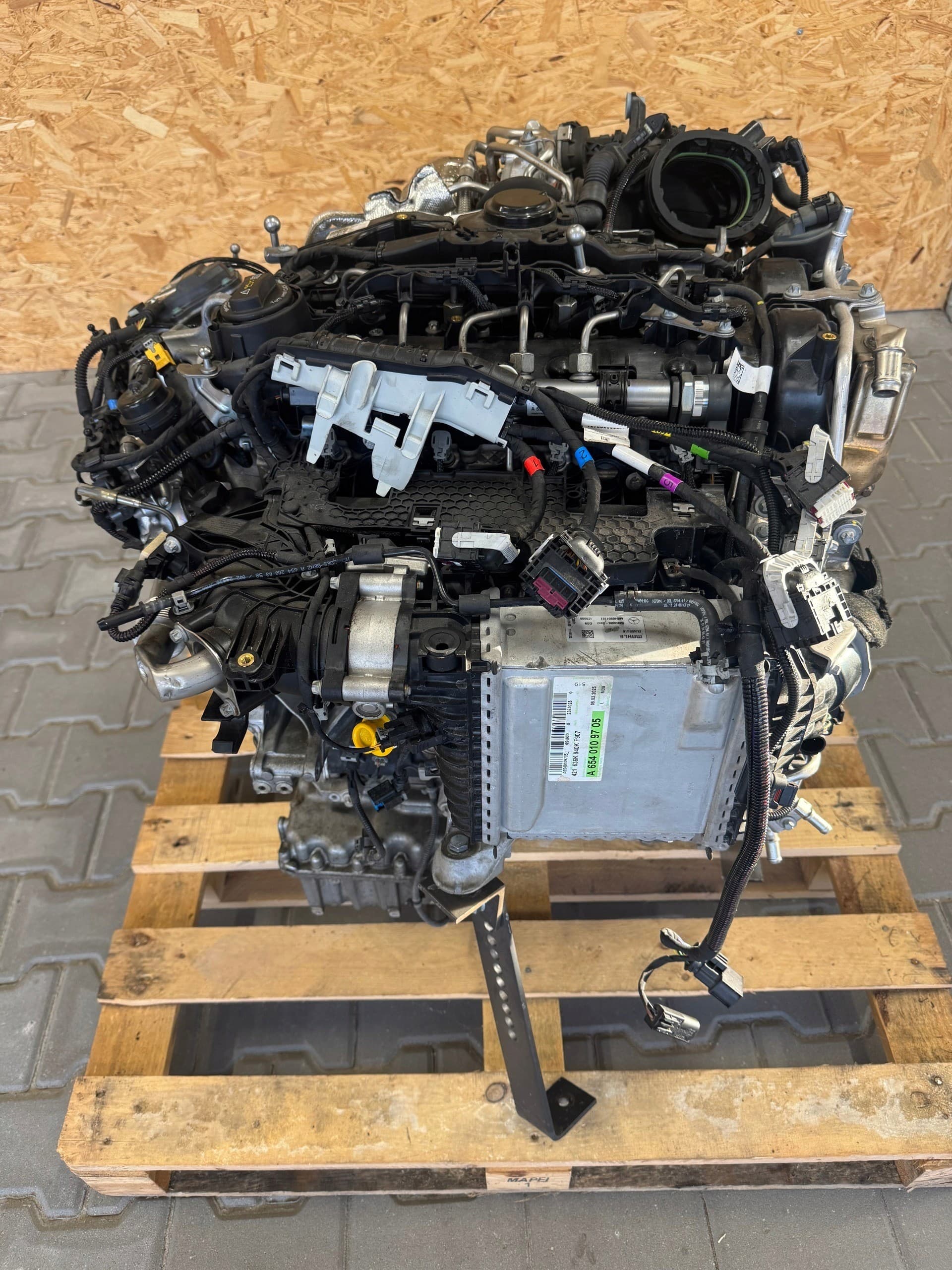 Motor Mercedes Sprinter OM 654 654920 2025 Turbo Completo usado 6
