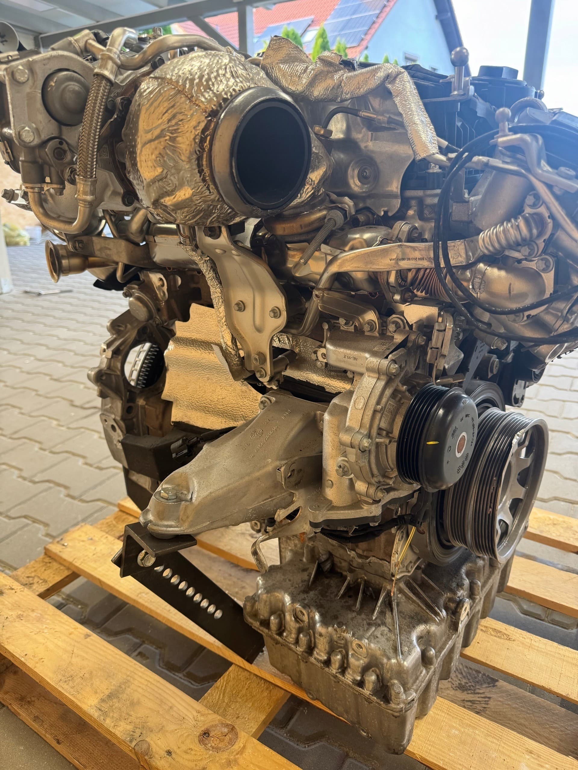 Motor Mercedes Sprinter OM 654 654920 2025 Turbo Completo usado 9