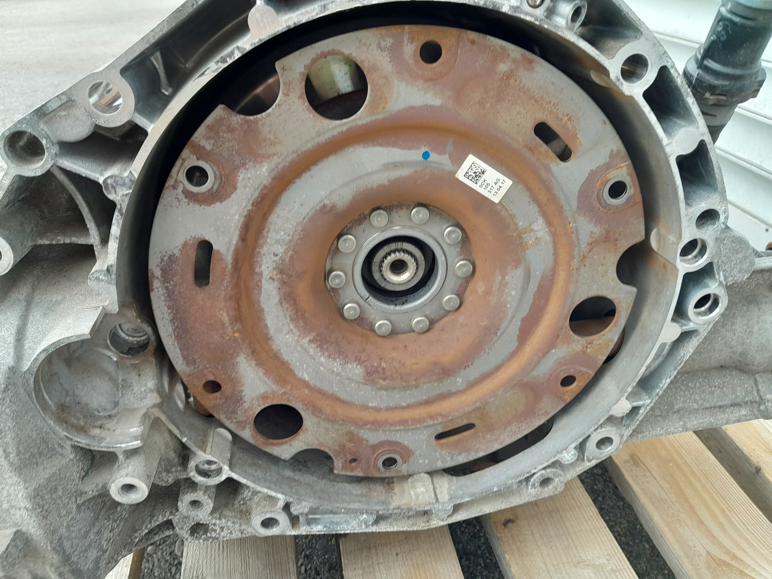 Transmisión Automática Audi Q5 II 80A Sjp usado 2