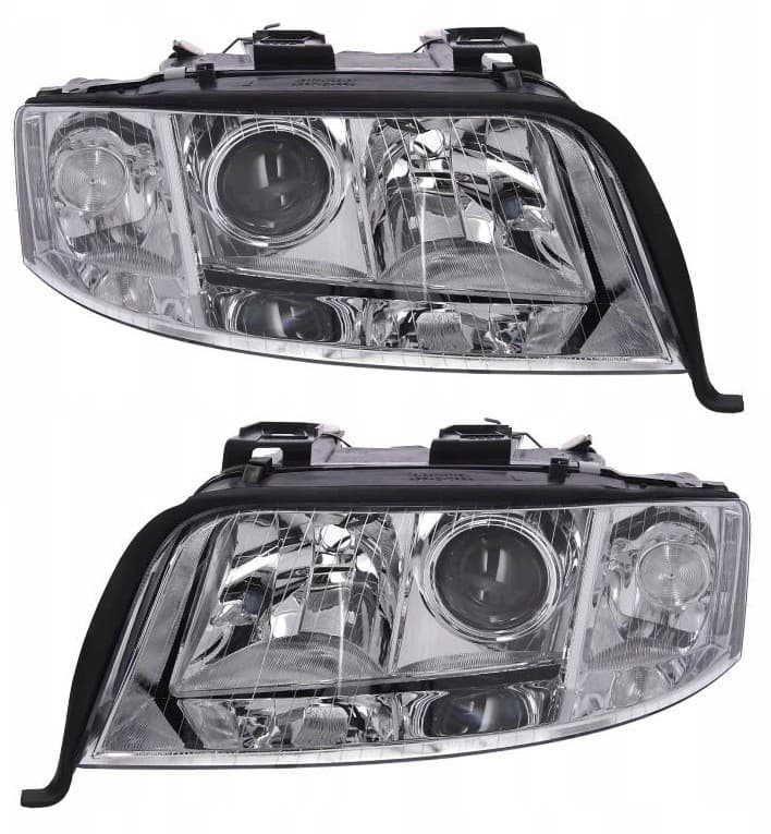 Faros delanteros Audi A6 C5 Facelift 01-05 Depo 2 piezas (Par) nuevo