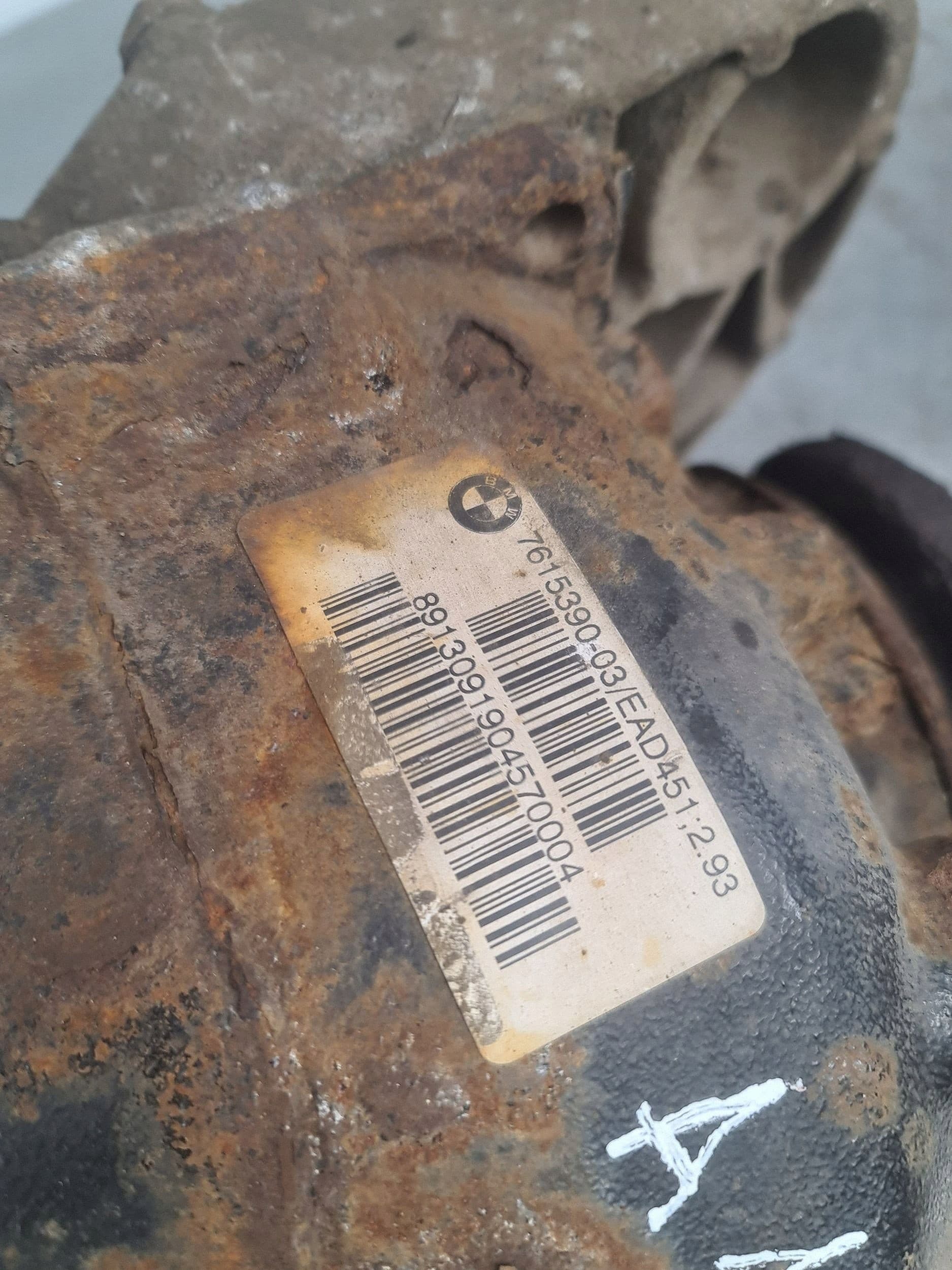 Diferencial trasero BMW X1 E84 2013 7615390 usado 5