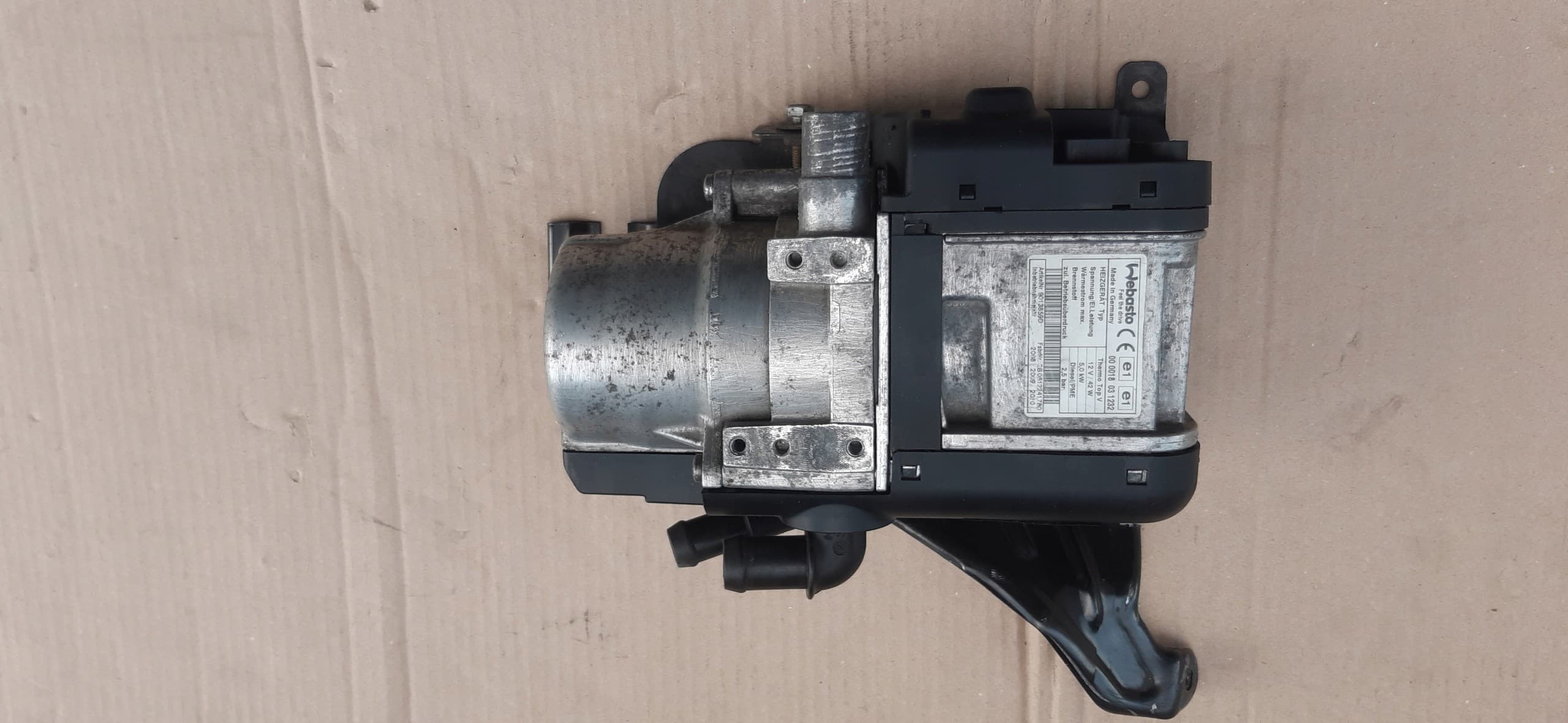 Calefactor Webasto Diesel Termo Top V calentador auxiliar usado 3