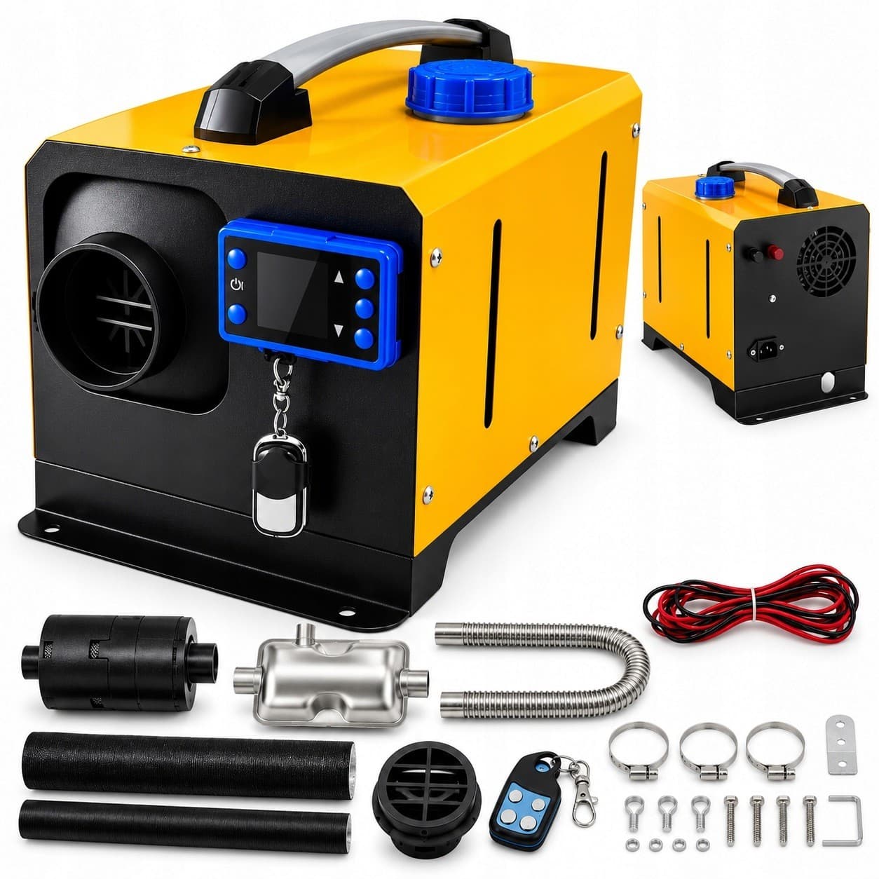 Calefactor diésel estacionario 8 kW 12 V 24 V nuevo
