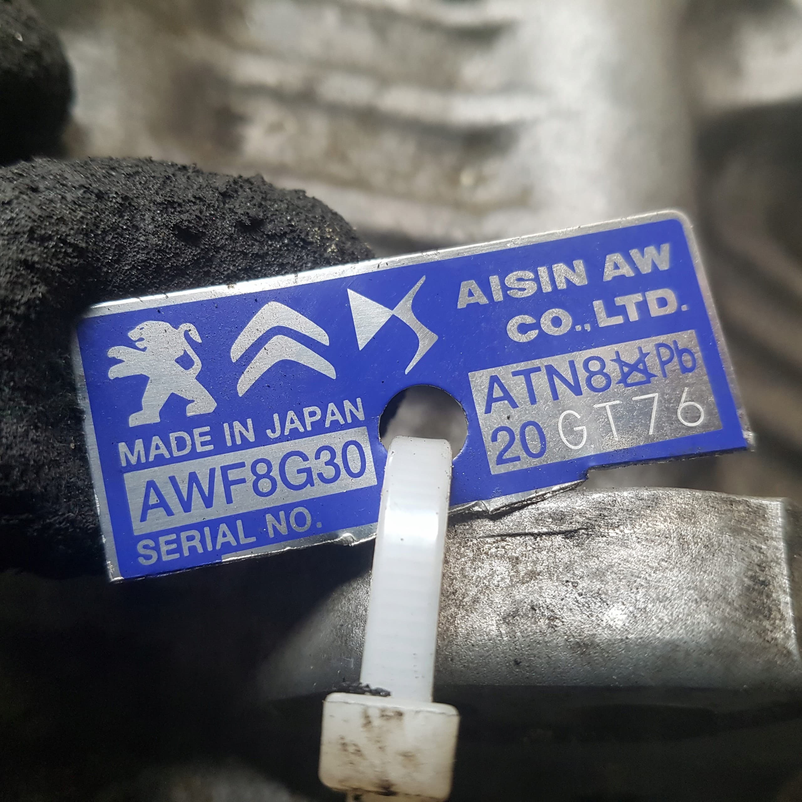 Transmisión Automática Peugeot 3008 AWF8G30 usado 4
